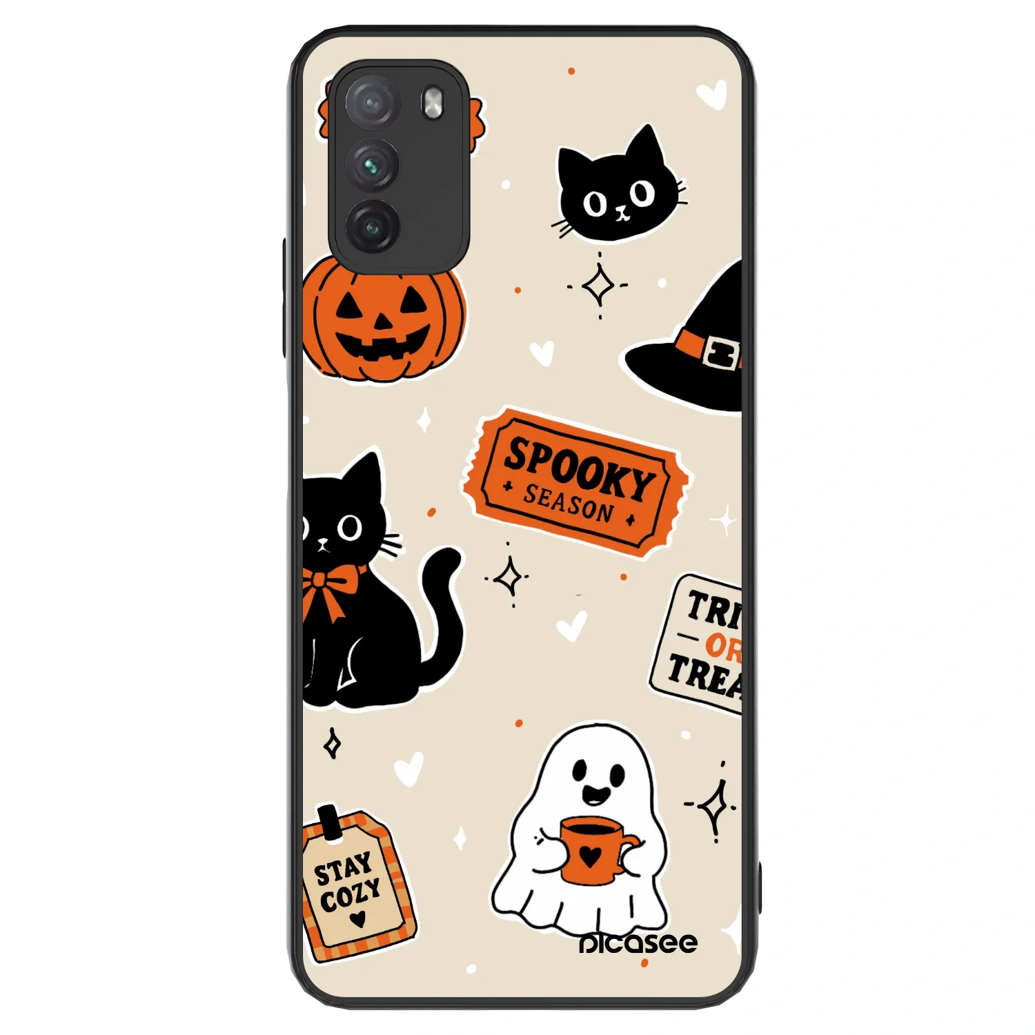 Picasee ULTIMATE CASE για Xiaomi Poco M3 - Halloween stickers