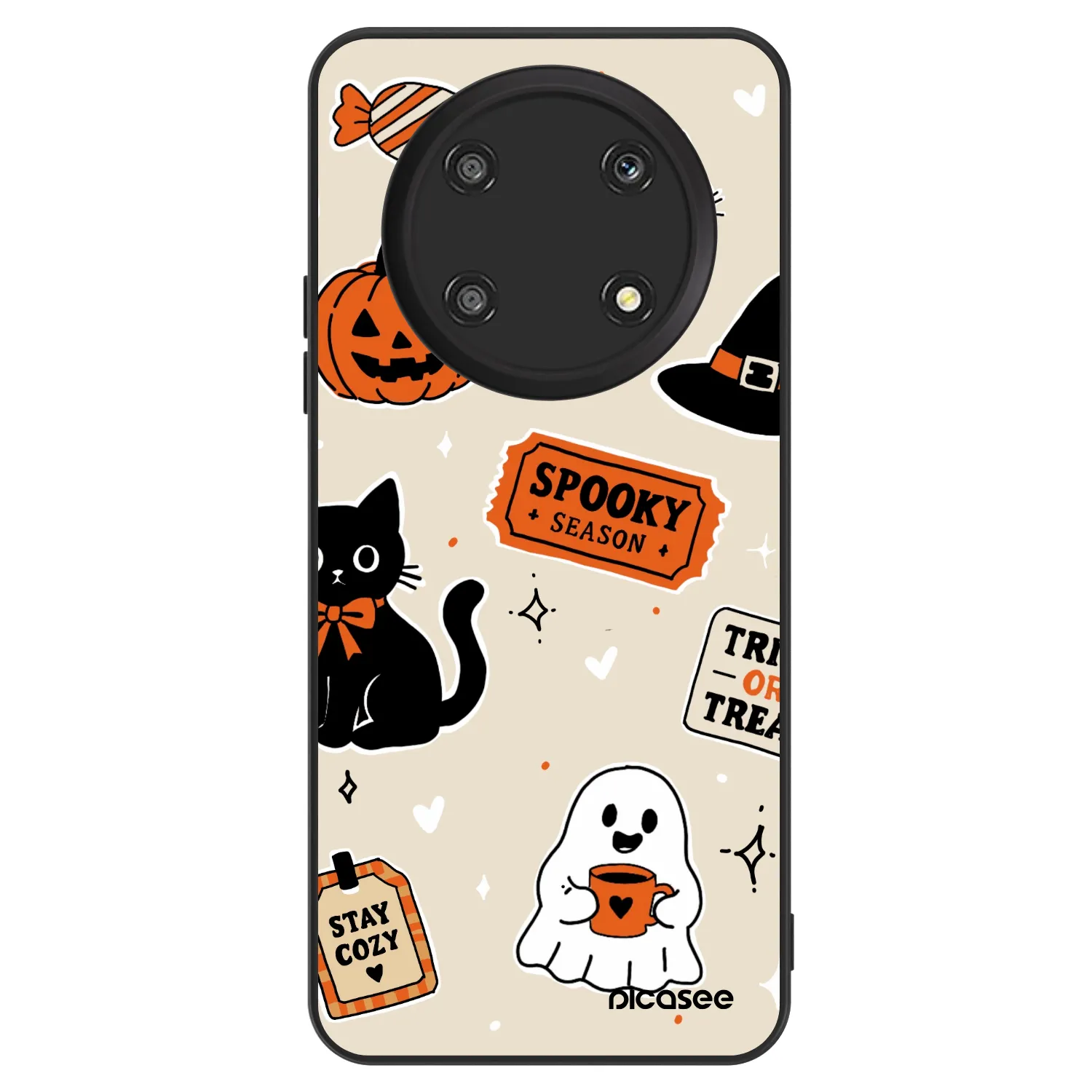 Picasee ULTIMATE CASE για Honor Magic4 Lite 5G - Halloween stickers