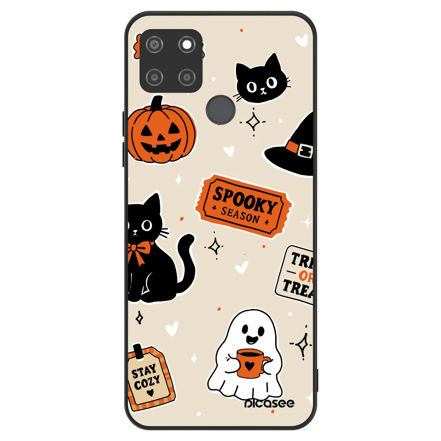 Picasee ULTIMATE CASE για Realme C21Y - Halloween stickers