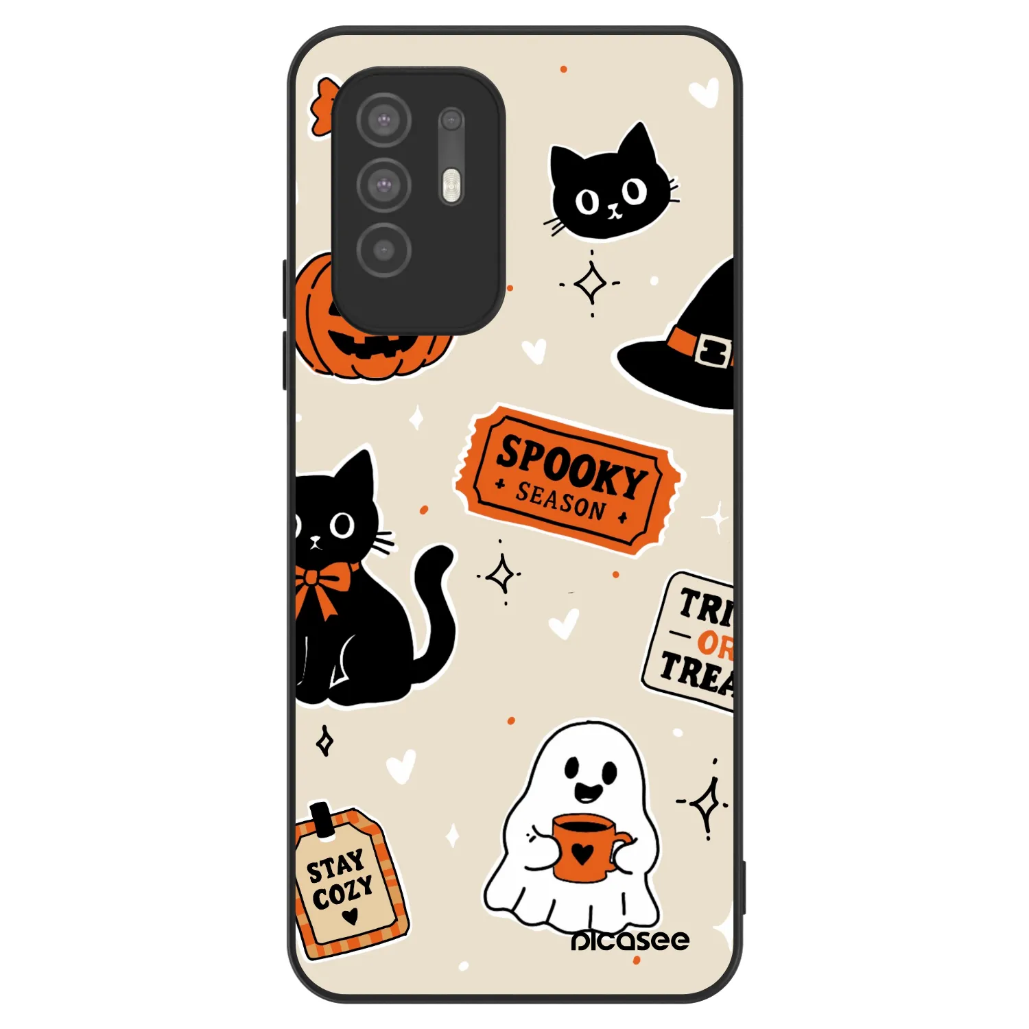 Picasee ULTIMATE CASE για OPPO A94 5G - Halloween stickers