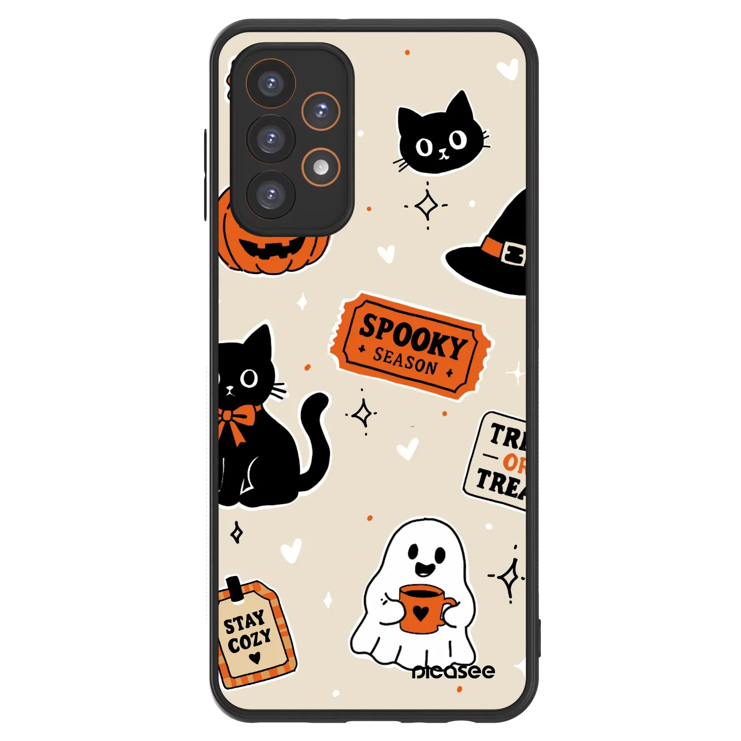 Picasee ULTIMATE CASE για Samsung Galaxy A23 A236B 5G - Halloween stickers