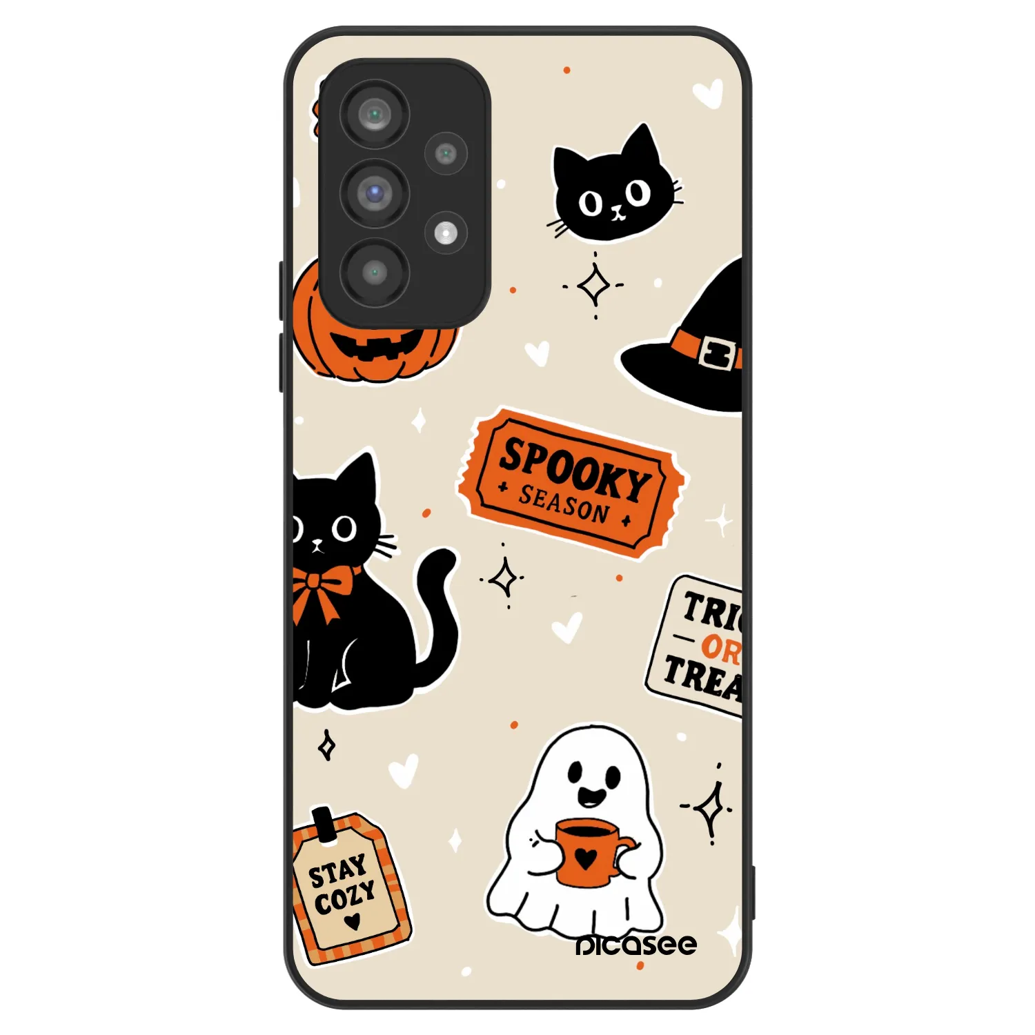 Picasee ULTIMATE CASE για Samsung Galaxy A73 5G - Halloween stickers