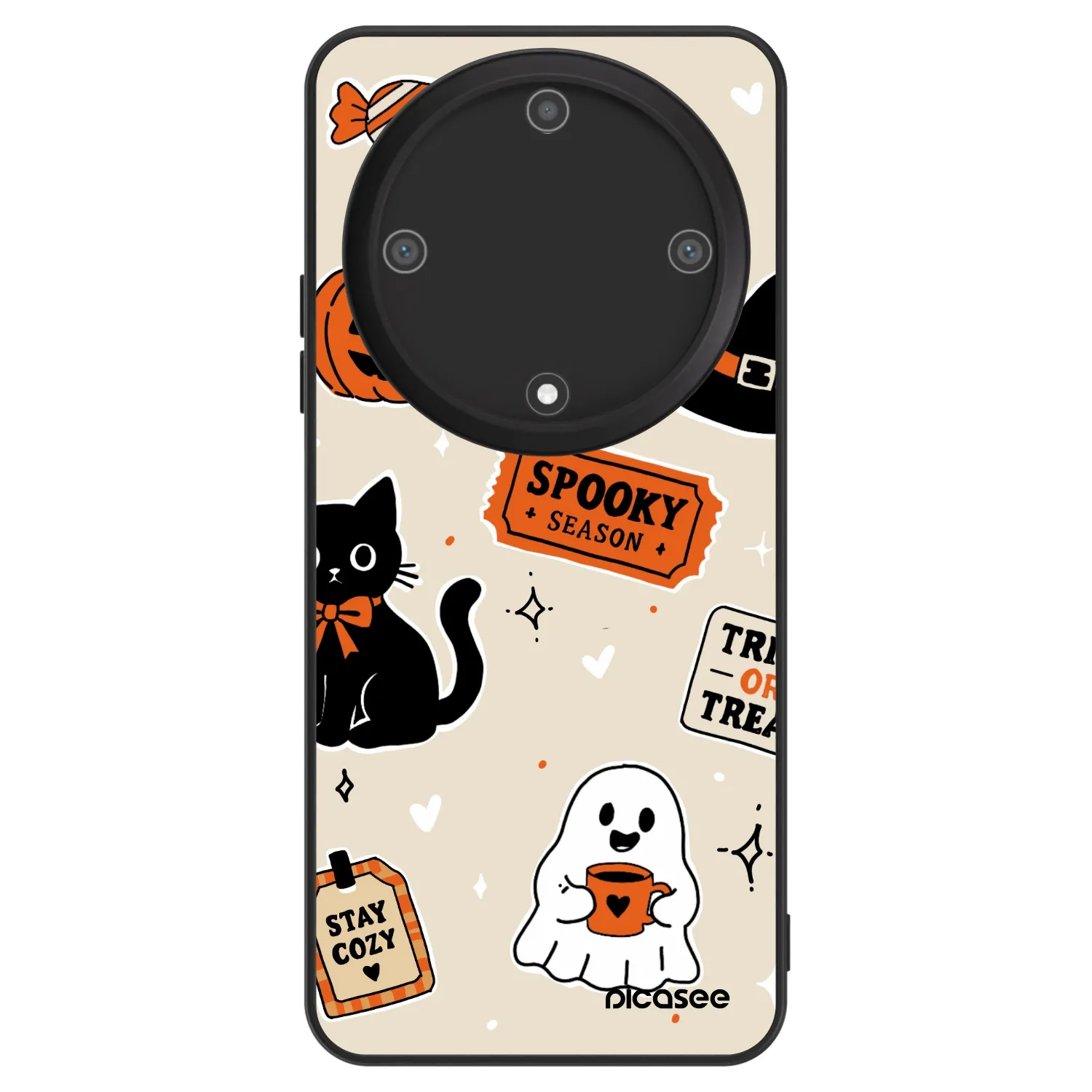Picasee ULTIMATE CASE για Honor Magic5 Lite 5G - Halloween stickers