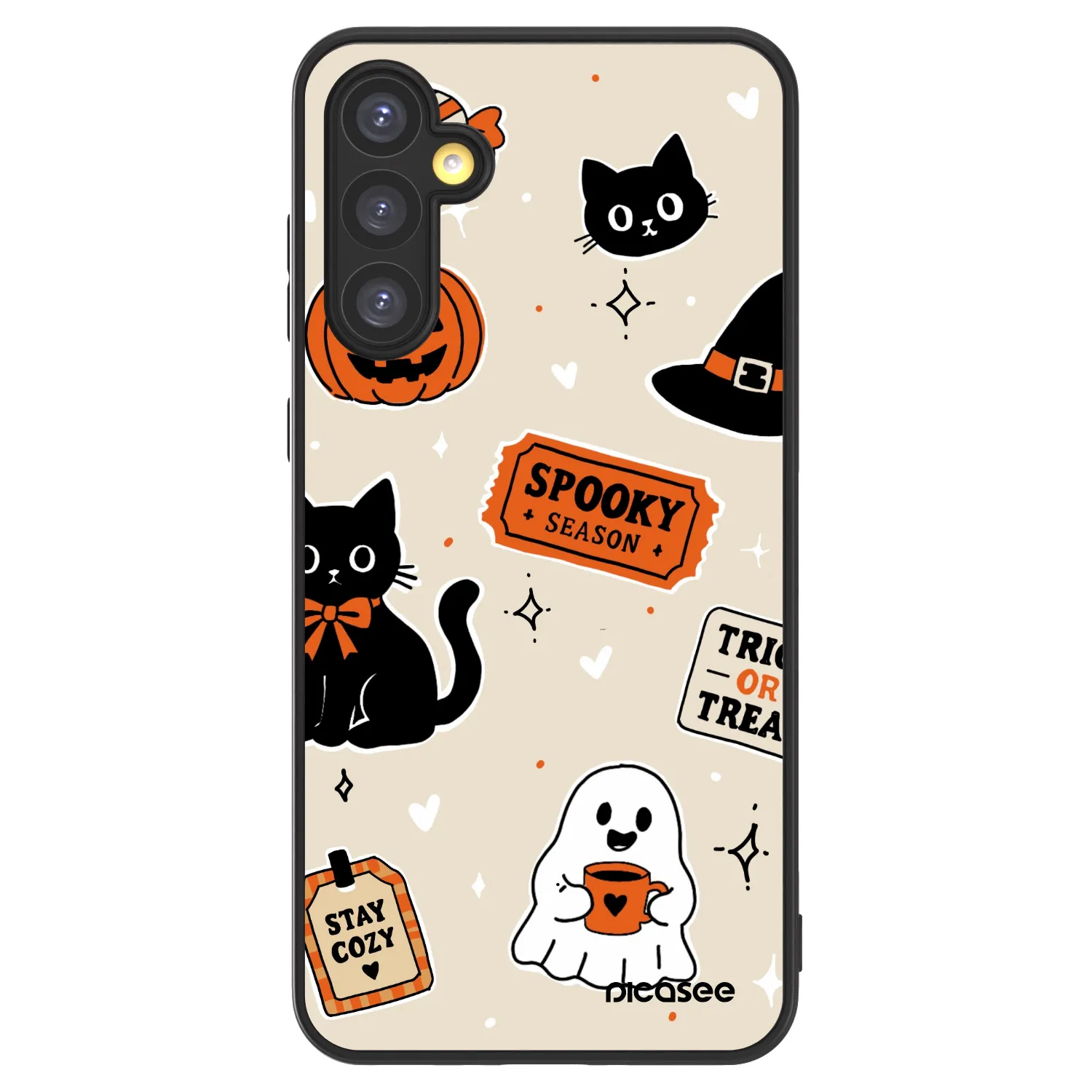Picasee ULTIMATE CASE για Samsung Galaxy A34 5G A346B - Halloween stickers
