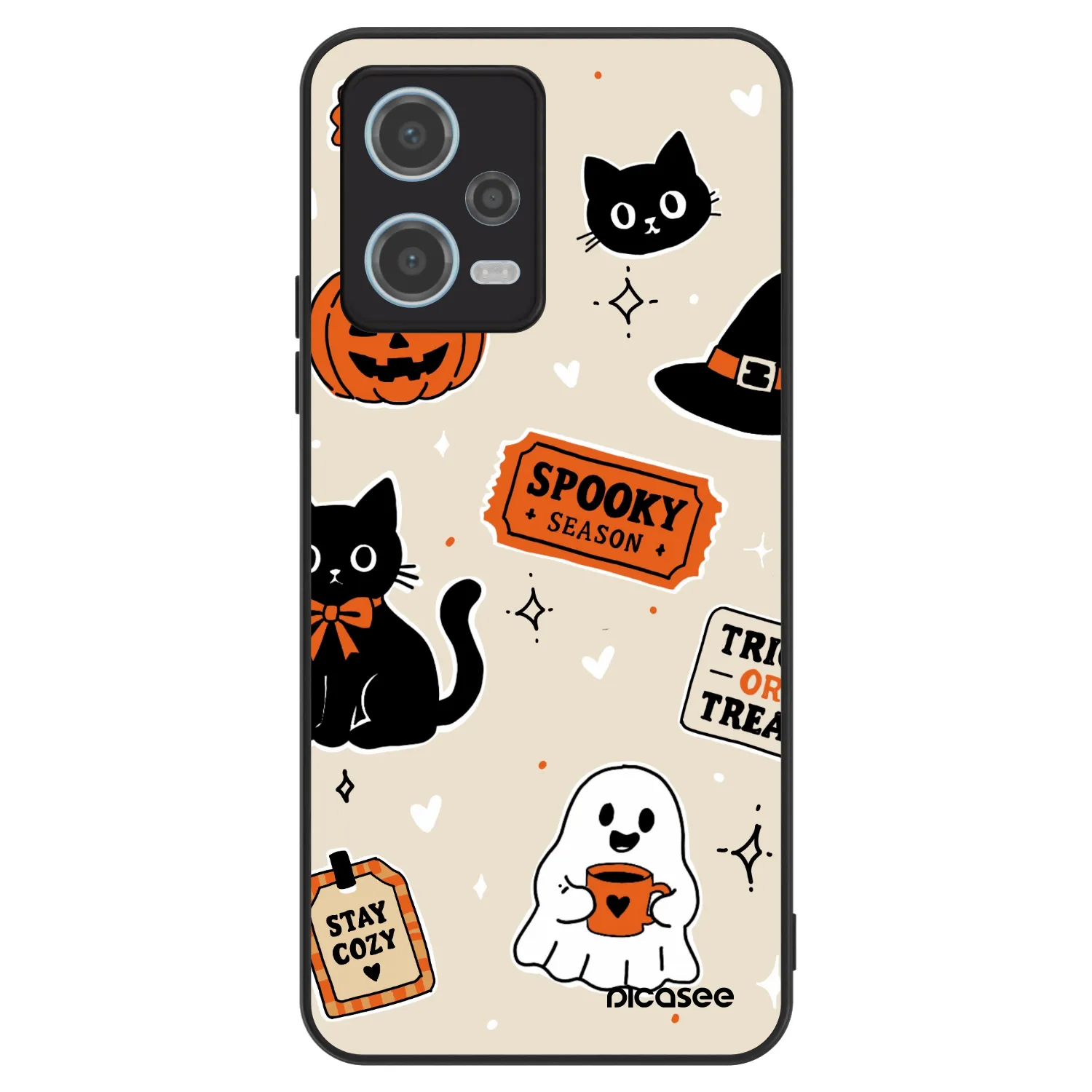 Picasee ULTIMATE CASE για Xiaomi Redmi Note 12 5G - Halloween stickers