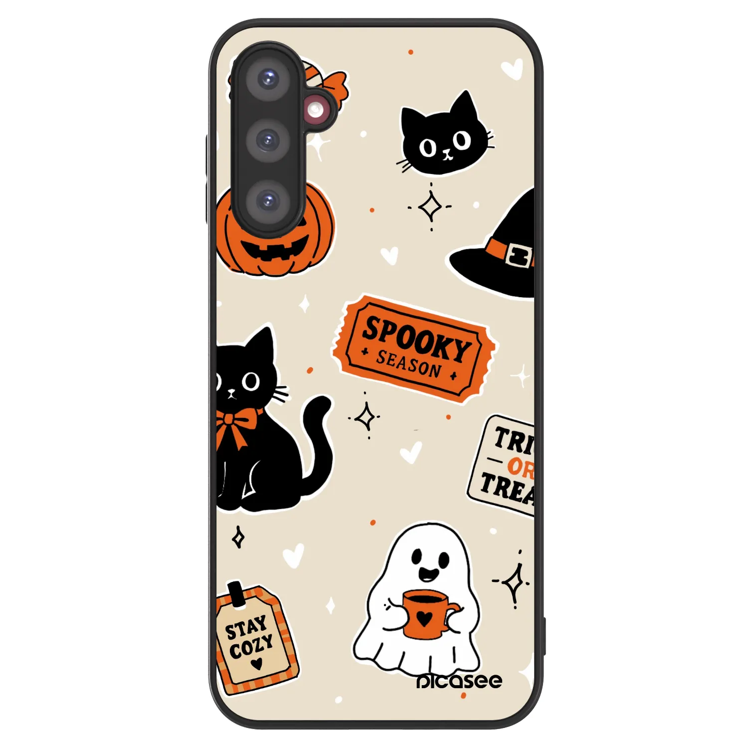 Picasee ULTIMATE CASE για Samsung Galaxy A14 5G A146P - Halloween stickers