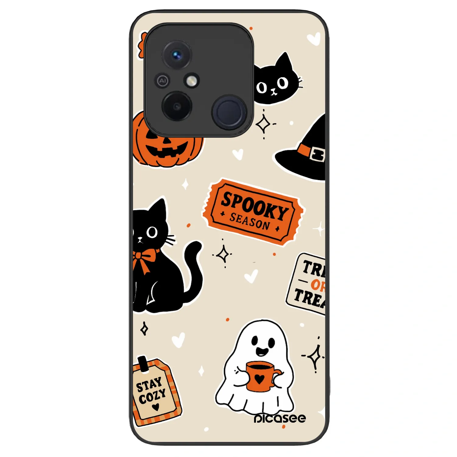 Picasee ULTIMATE CASE για Xiaomi Redmi 12C - Halloween stickers