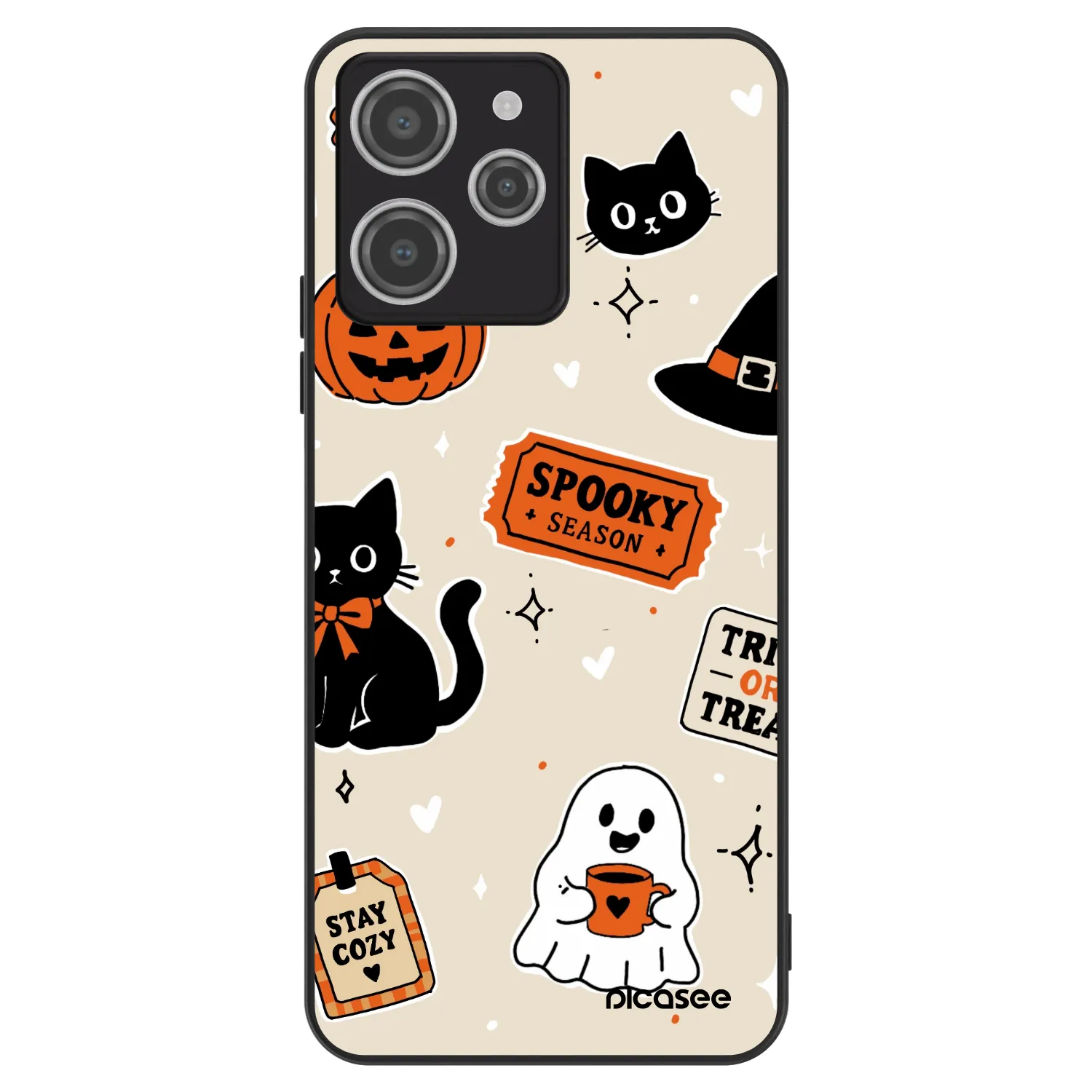 Picasee ULTIMATE CASE για Xiaomi Redmi 12 4G - Halloween stickers