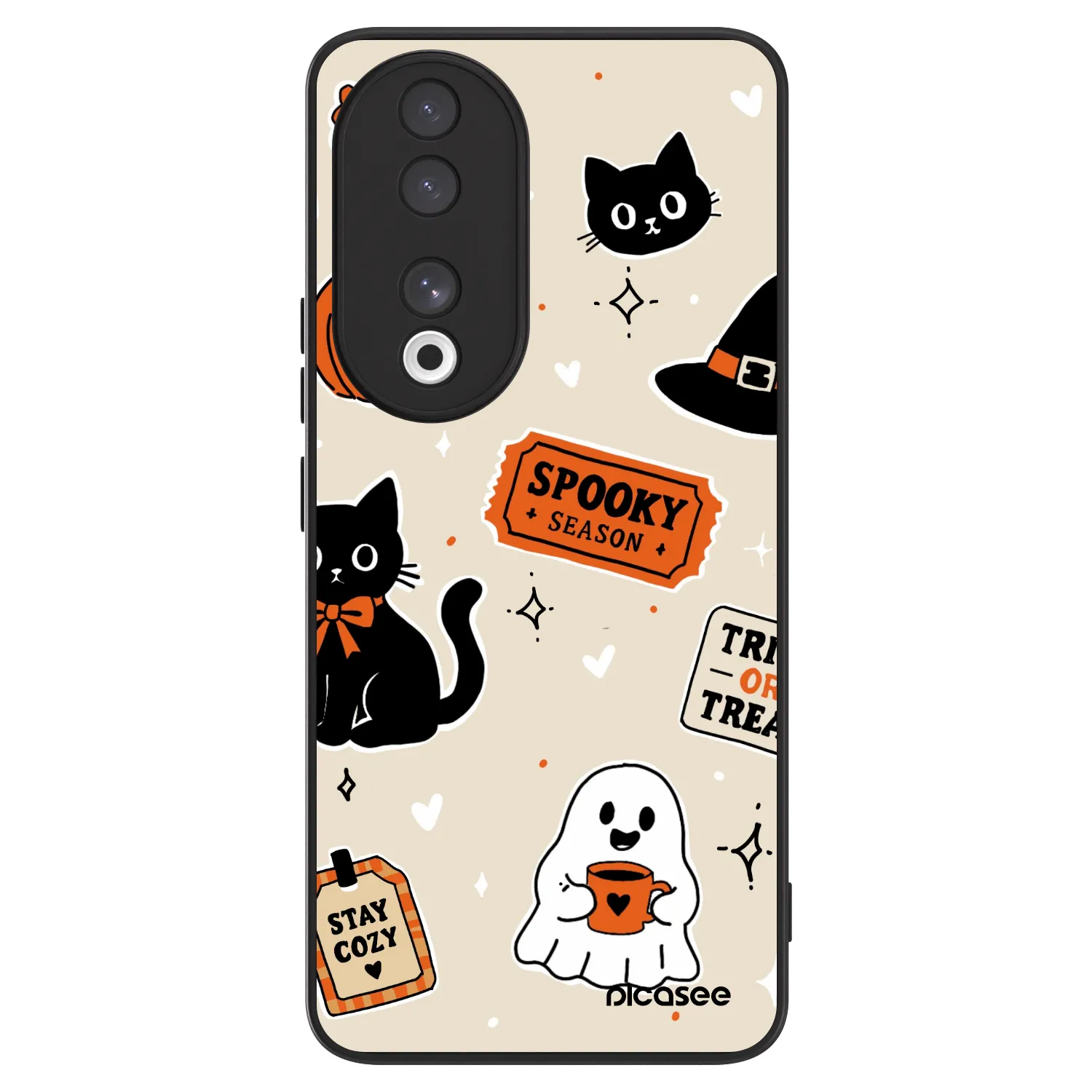 Picasee ULTIMATE CASE για Honor 90 5G - Halloween stickers
