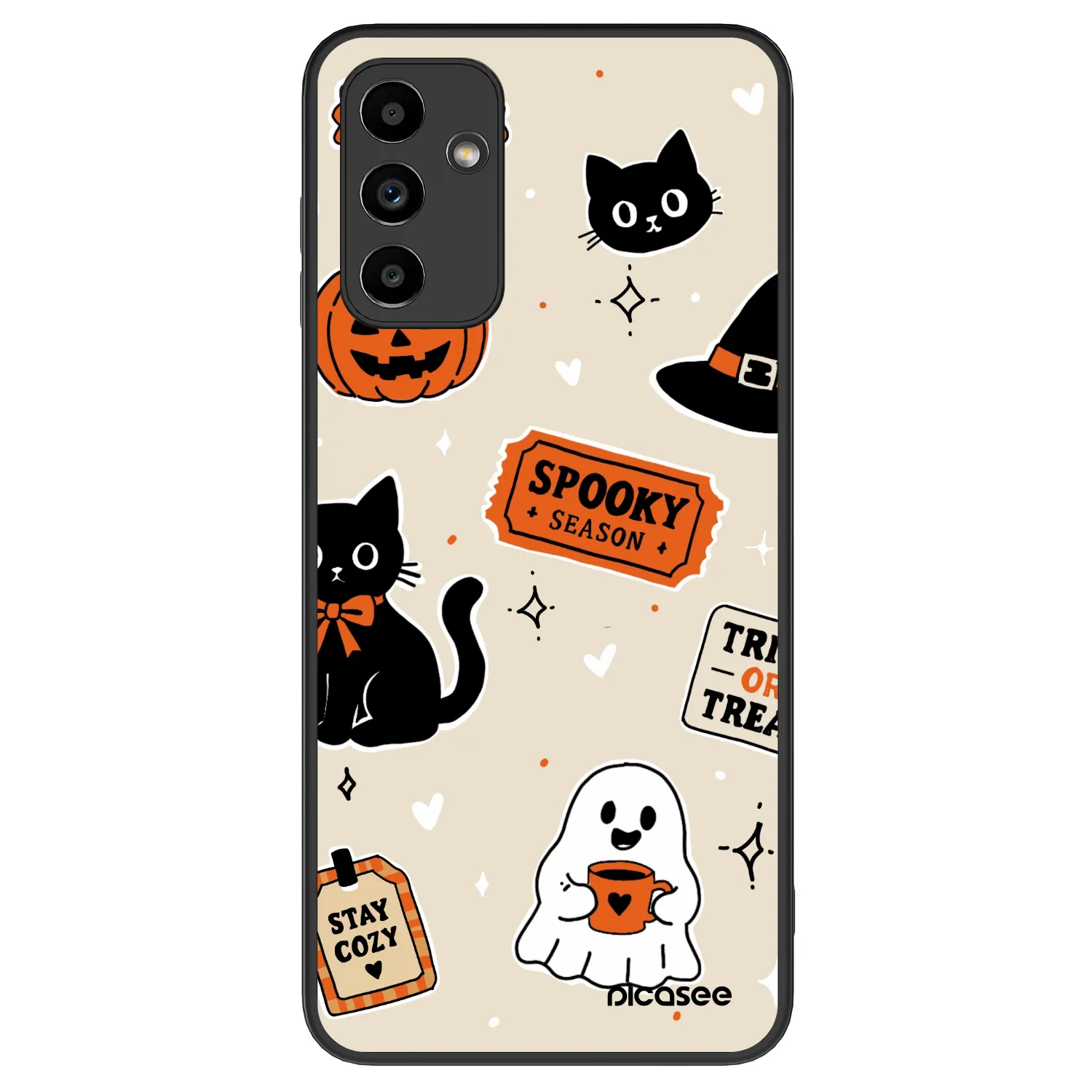 Picasee ULTIMATE CASE για Samsung Galaxy A04s A047F - Halloween stickers