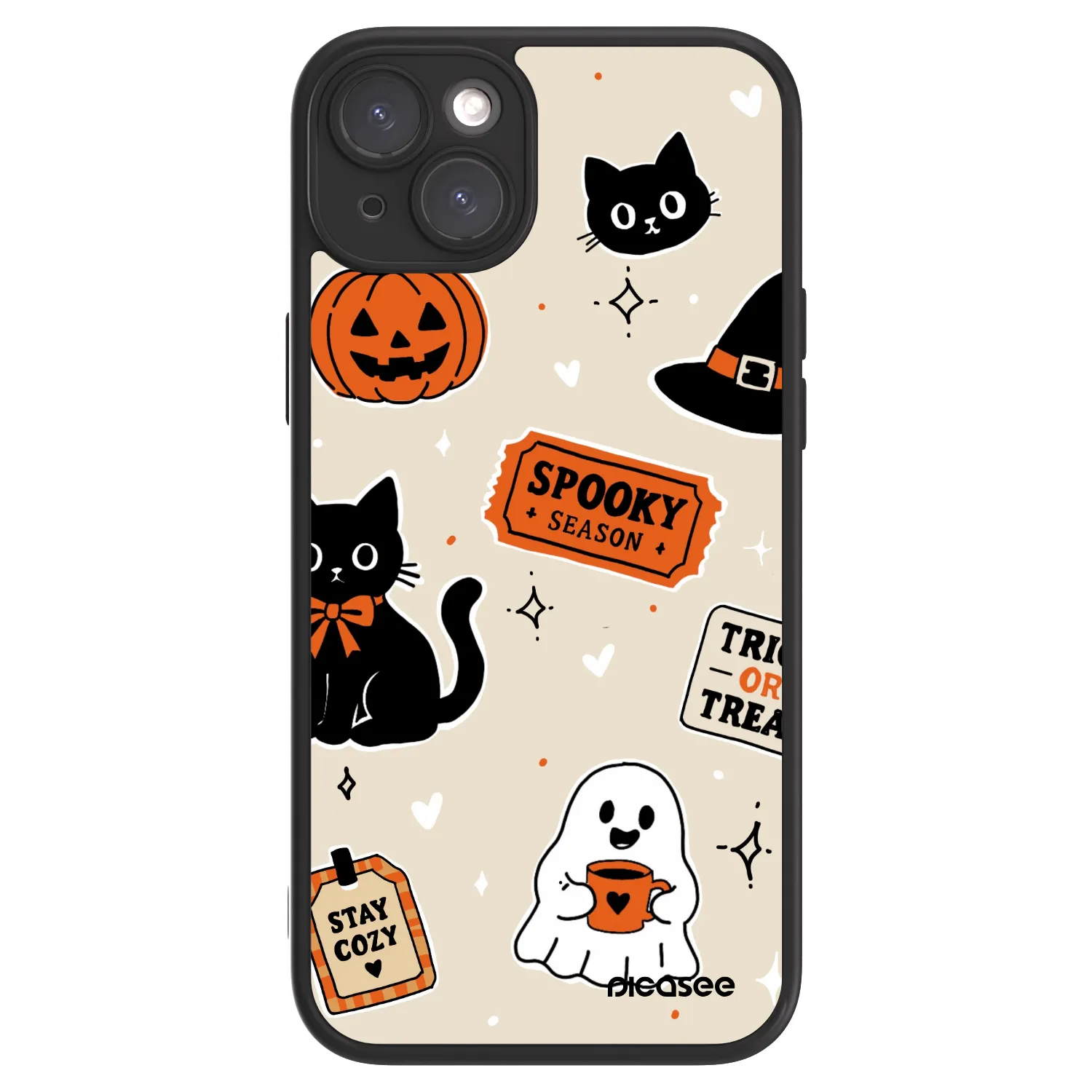 Picasee ULTIMATE CASE για Apple iPhone 15 Plus - Halloween stickers
