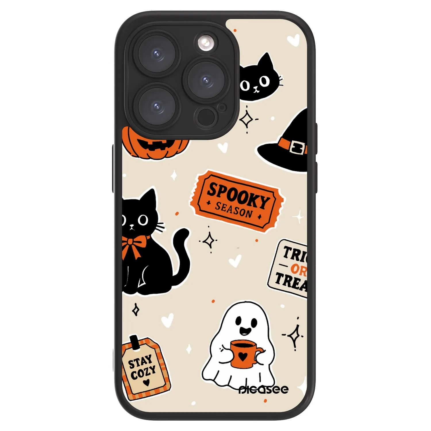 Picasee ULTIMATE CASE για Apple iPhone 15 Pro - Halloween stickers