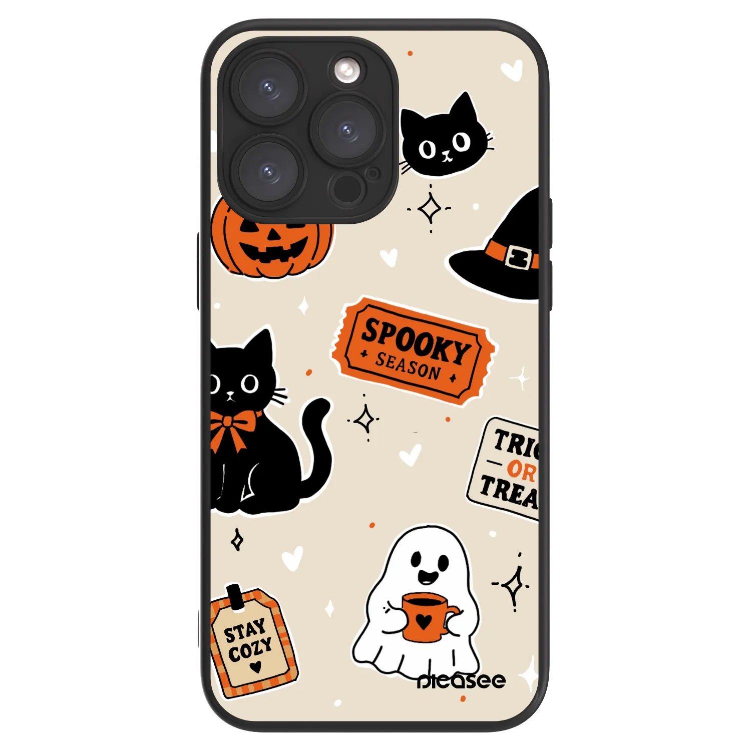 Picasee ULTIMATE CASE MagSafe pro Apple iPhone 15 Pro Max - Halloween stickers