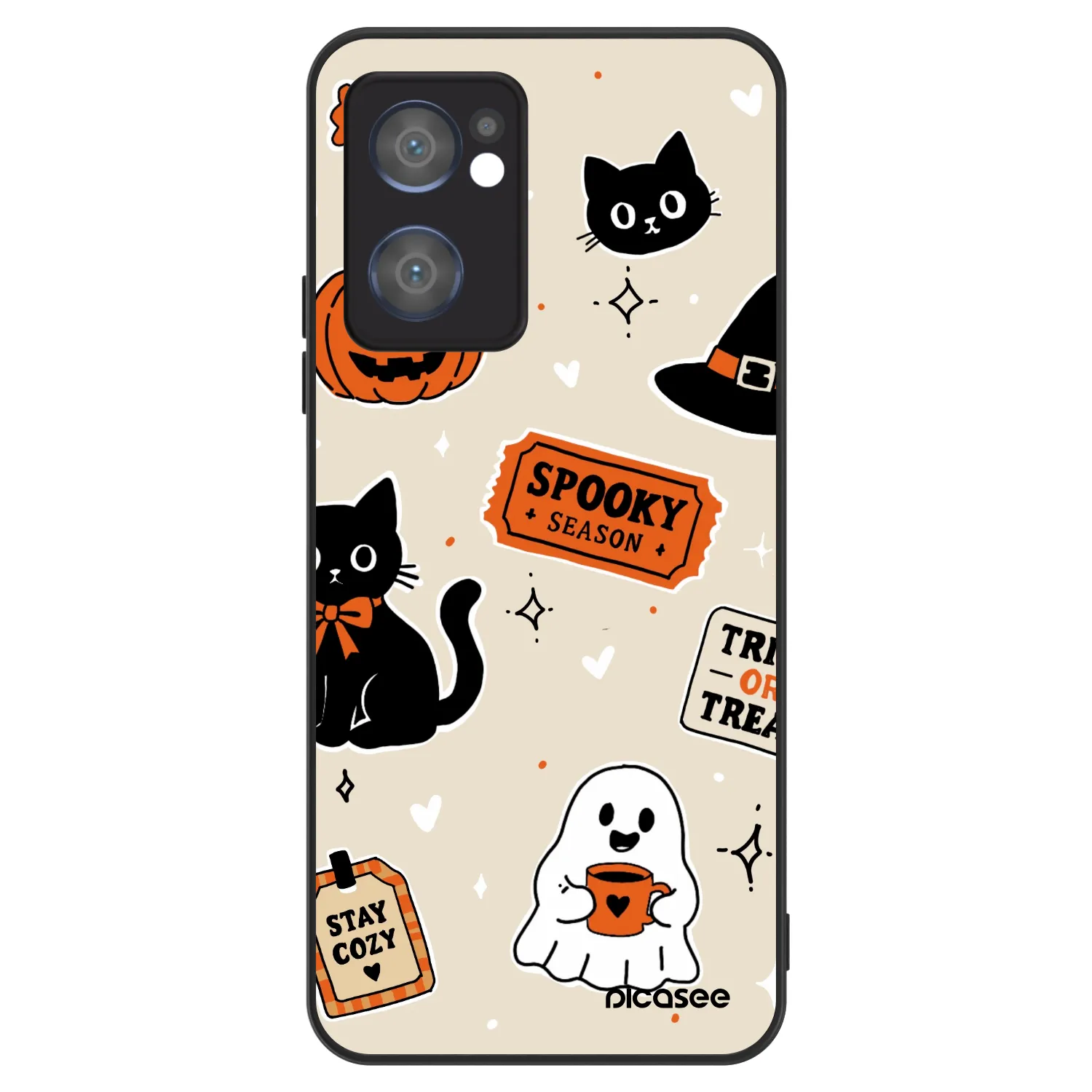 Picasee ULTIMATE CASE για OPPO Reno 7 5G - Halloween stickers