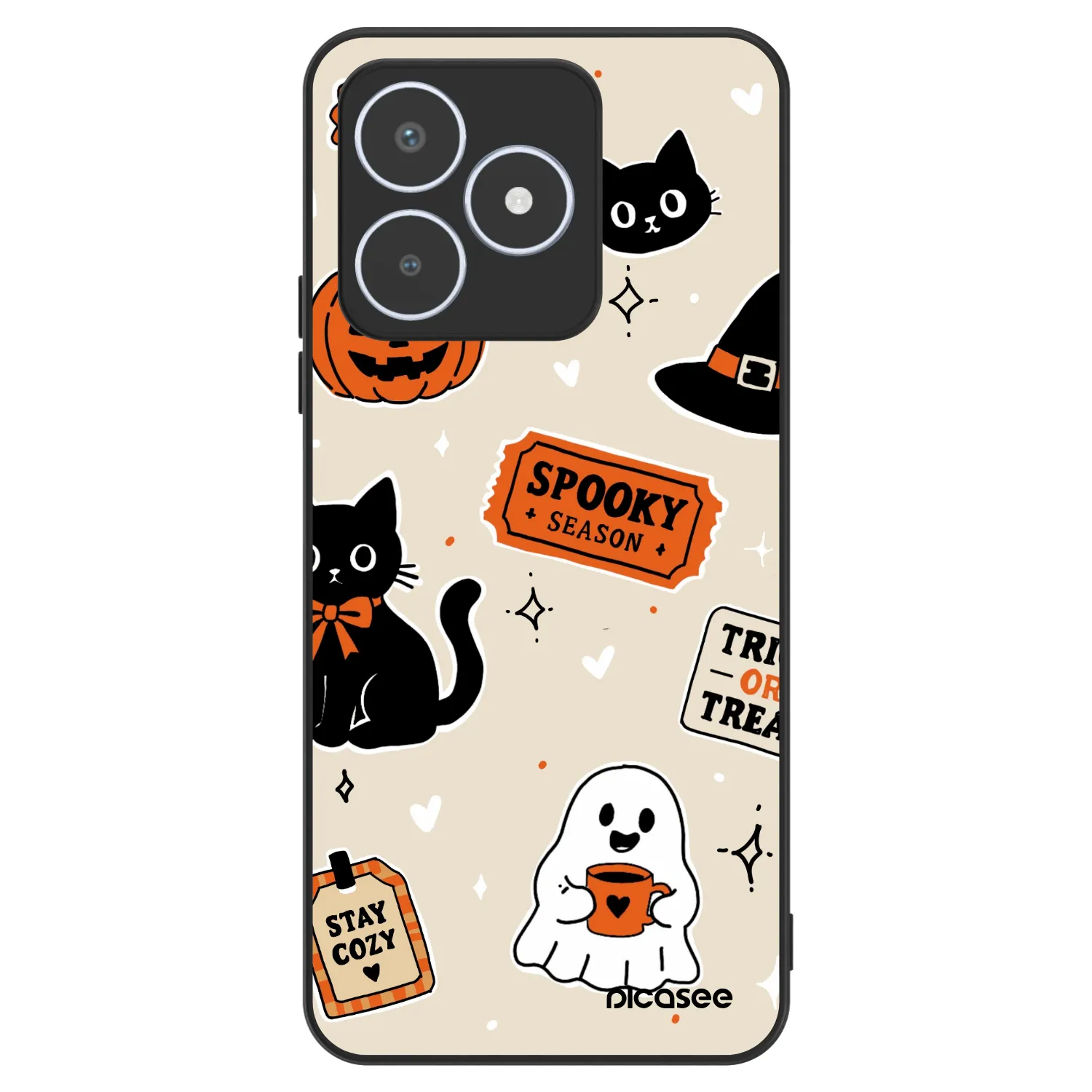 Picasee ULTIMATE CASE για Realme C53 - Halloween stickers