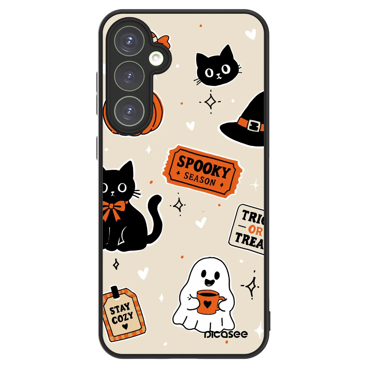 Picasee ULTIMATE CASE για Samsung Galaxy S23 FE S711B - Halloween stickers