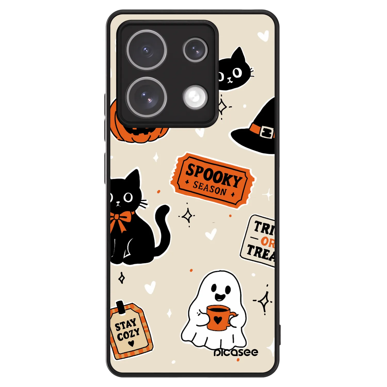 Picasee ULTIMATE CASE για Xiaomi Redmi Note 13 5G - Halloween stickers