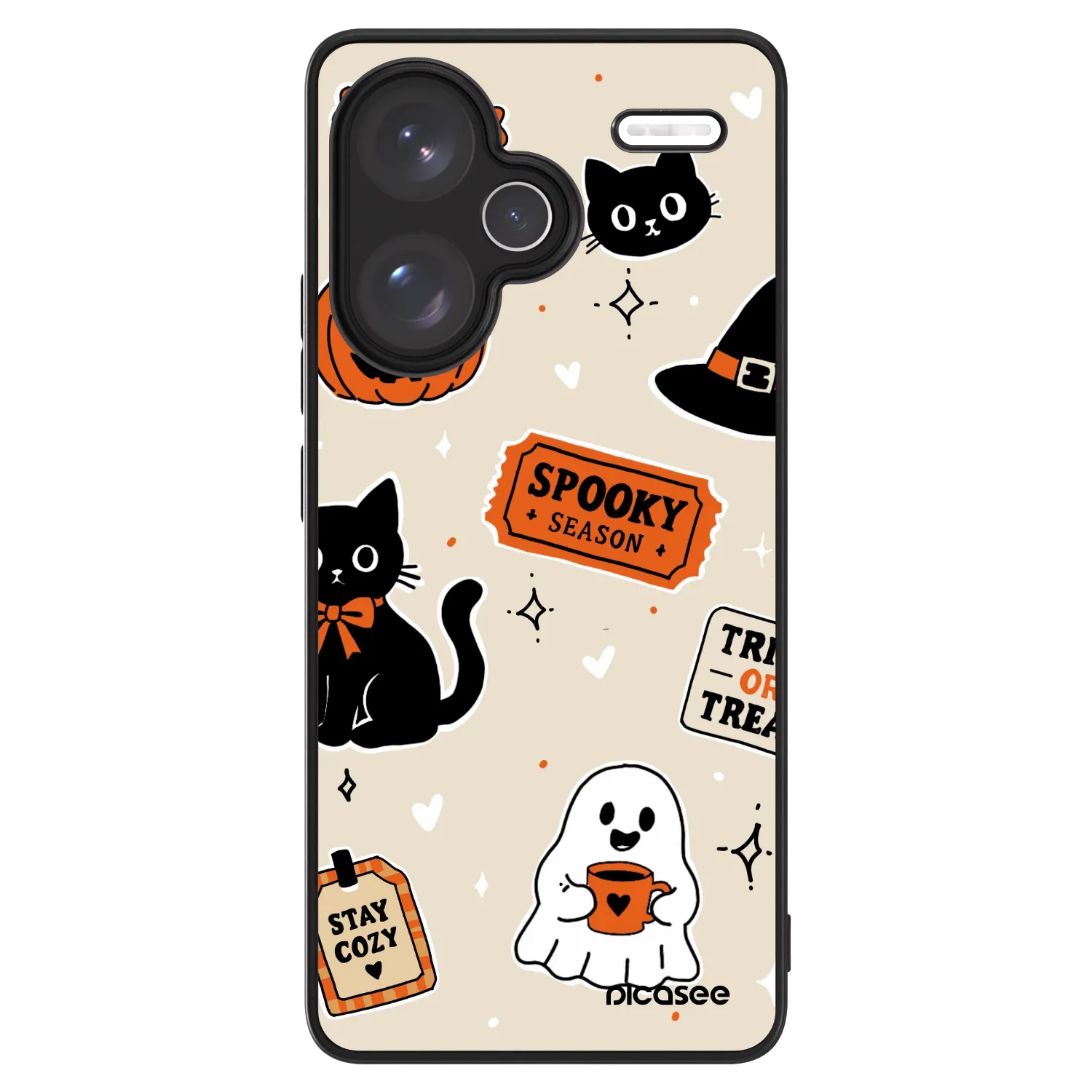 Picasee ULTIMATE CASE για Xiaomi Redmi Note 13 Pro+ 5G - Halloween stickers