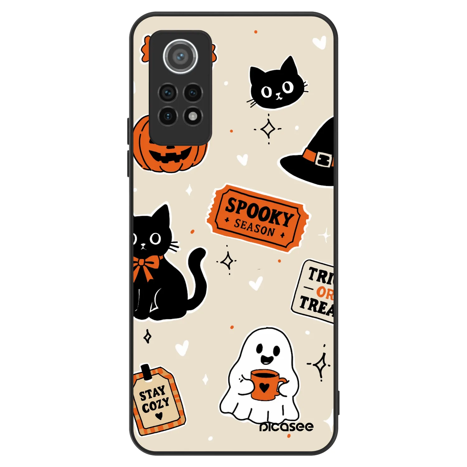 Picasee ULTIMATE CASE για Xiaomi Redmi Note 12 Pro 4G - Halloween stickers