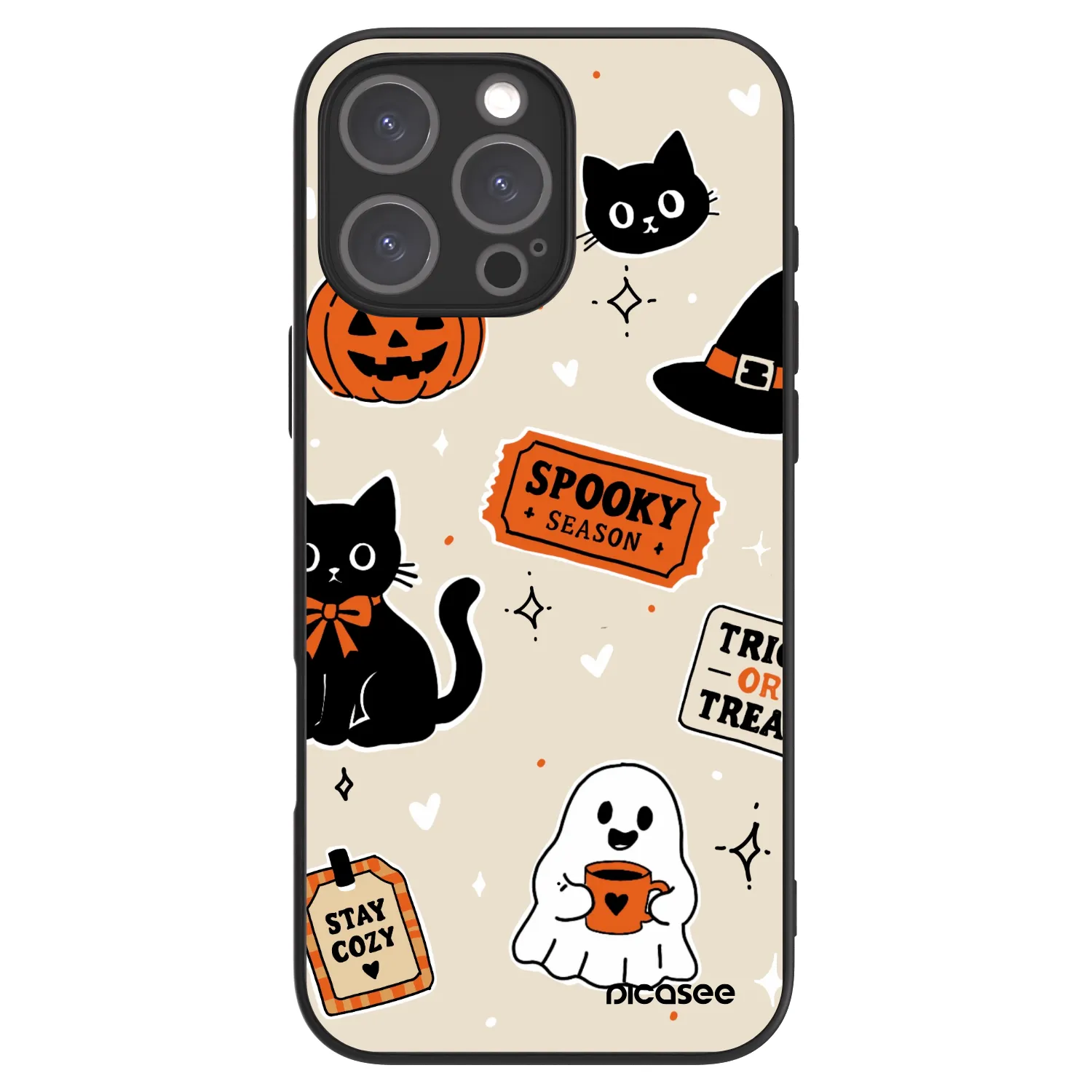 Picasee ULTIMATE CASE MagSafe pro Apple iPhone 16 Pro Max - Halloween stickers