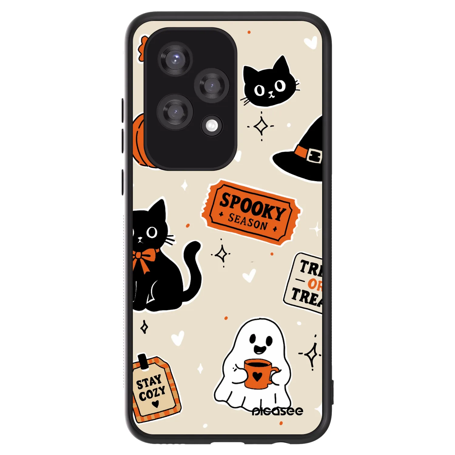 Picasee ULTIMATE CASE για Honor 200 Lite - Halloween stickers