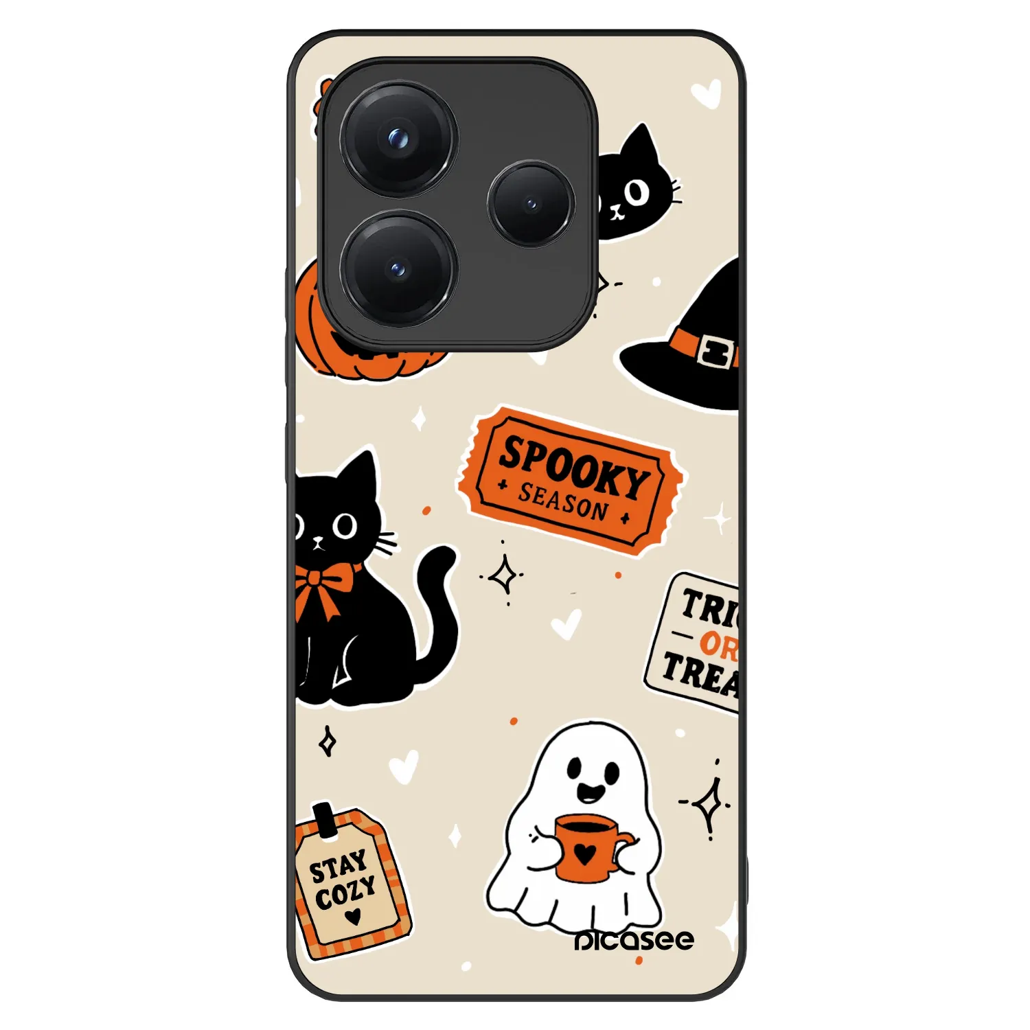 Picasee ULTIMATE CASE για Xiaomi Redmi Note 14 5G - Halloween stickers