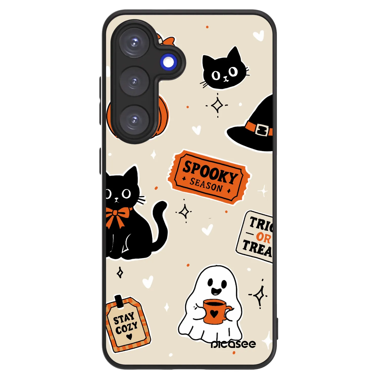 Picasee ULTIMATE CASE για Samsung Galaxy S25 5G - Halloween stickers