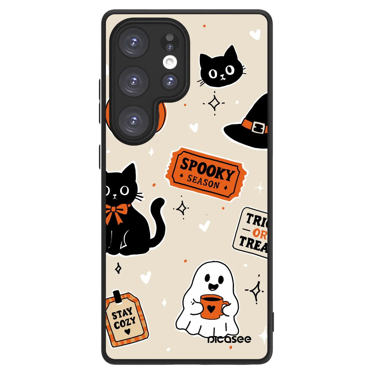 Picasee ULTIMATE CASE για Samsung Galaxy S25 Ultra 5G - Halloween stickers
