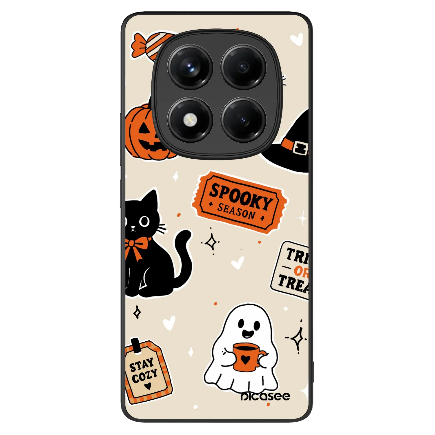 Picasee ULTIMATE CASE για Xiaomi Redmi Note 14 Pro 4G - Halloween stickers
