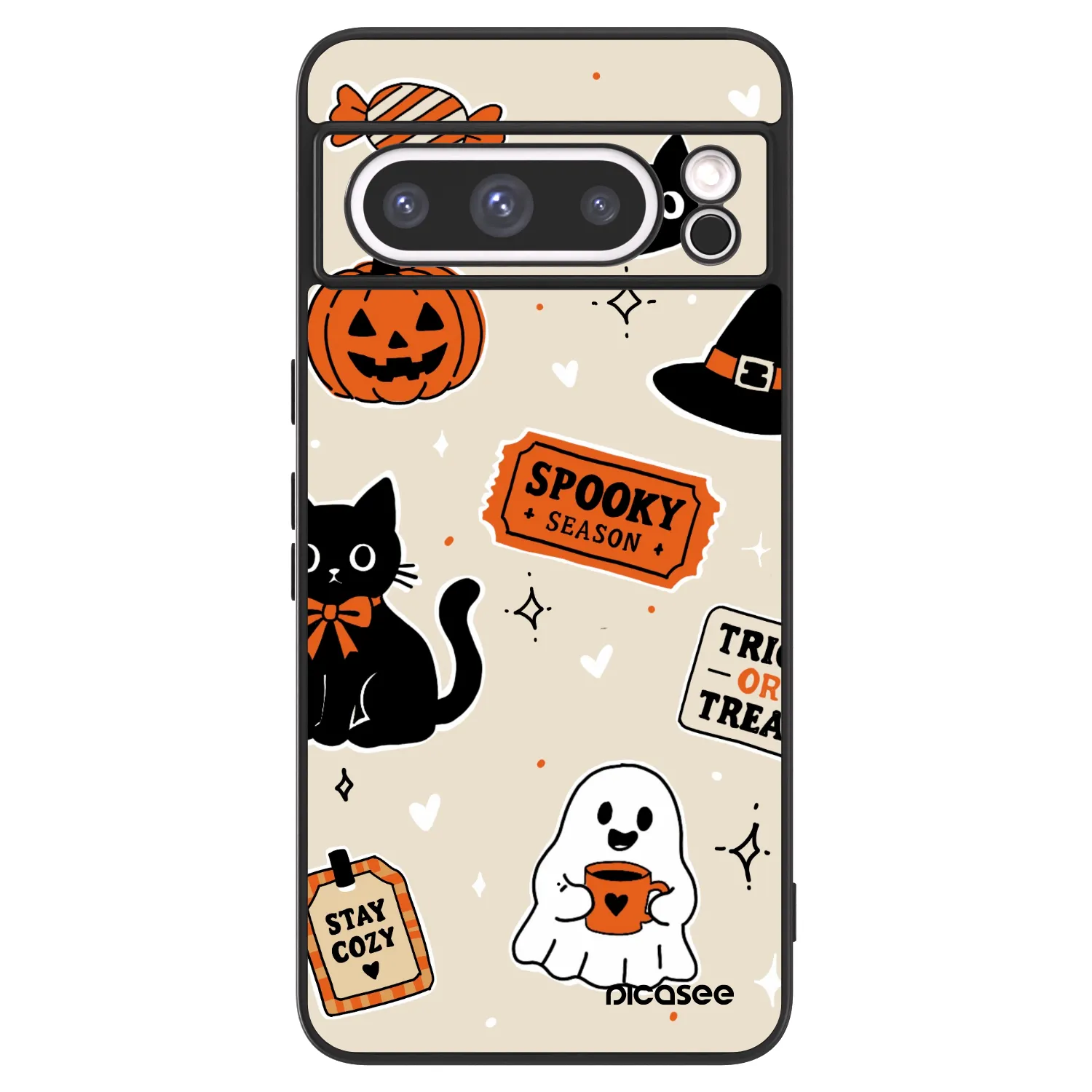 Picasee ULTIMATE CASE για Google Pixel 8 Pro - Halloween stickers