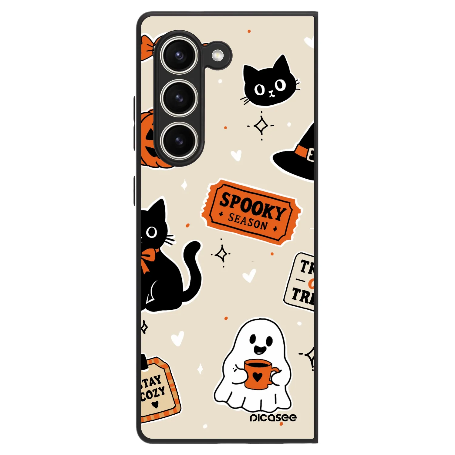 Picasee ULTIMATE CASE για Samsung Galaxy Z Fold5 5G - Halloween stickers