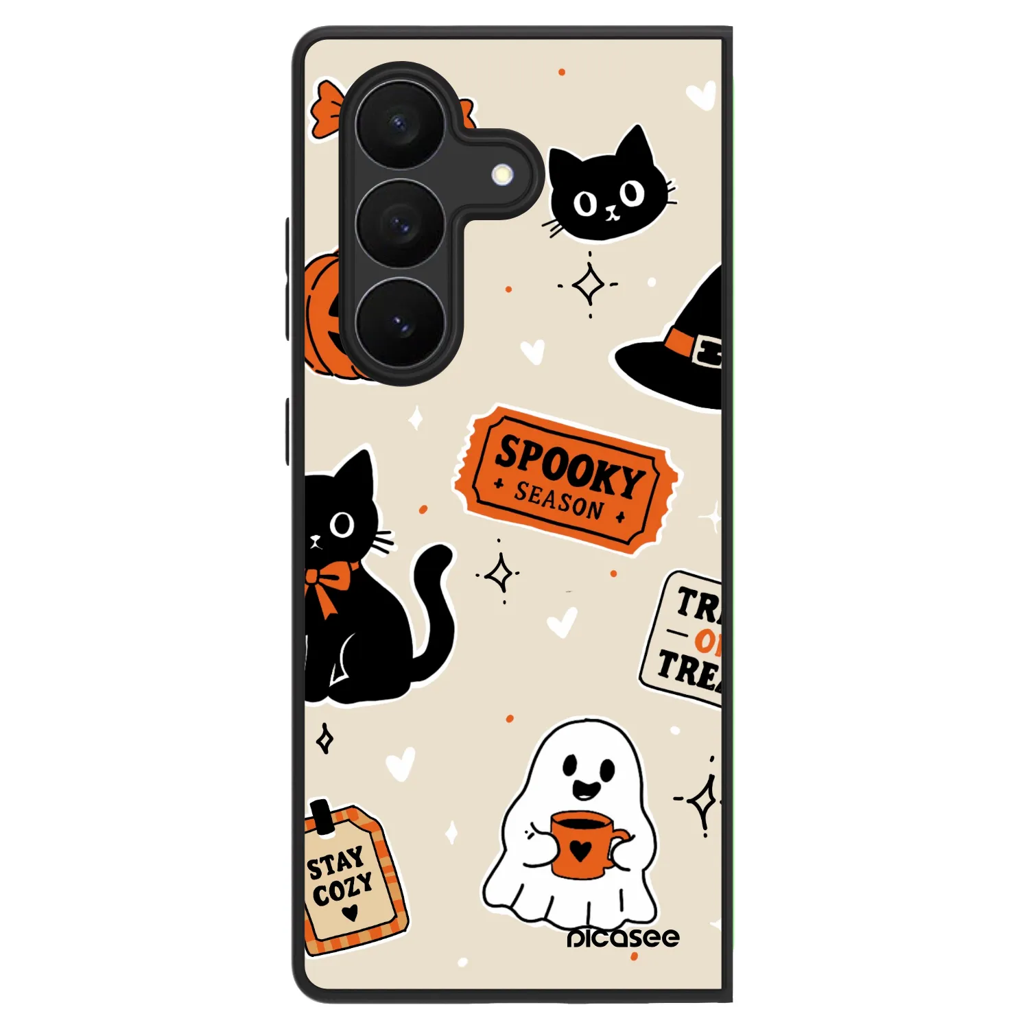 Picasee ULTIMATE CASE για Samsung Galaxy Z Fold7 5G - Halloween stickers