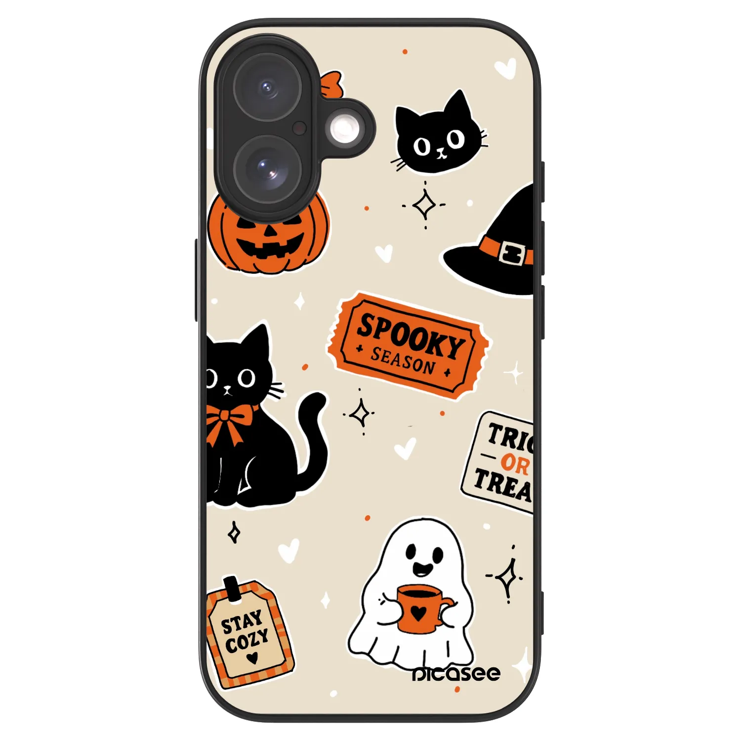 Picasee ULTIMATE CASE για Apple iPhone 17 - Halloween stickers