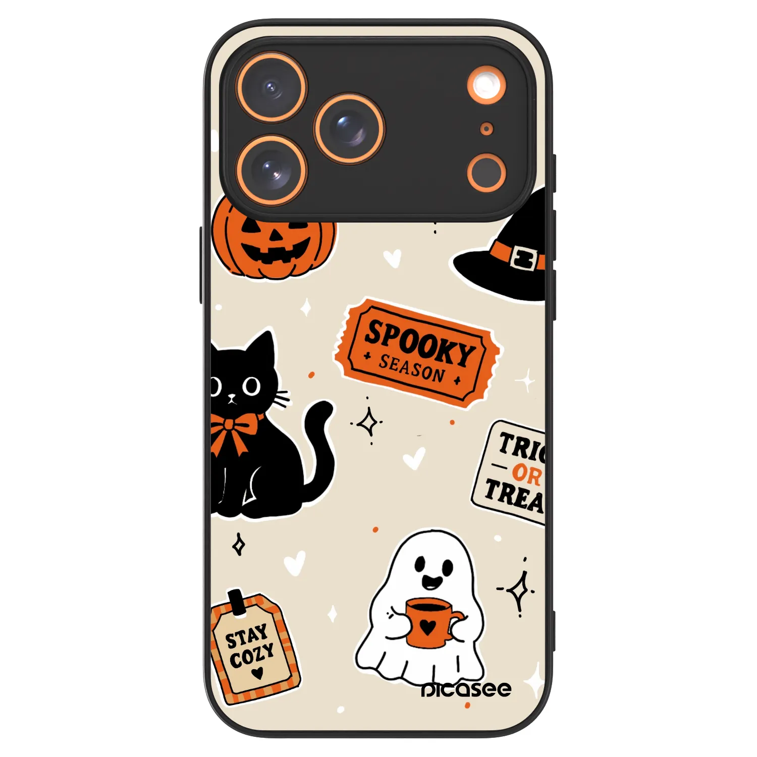 Picasee ULTIMATE CASE MagSafe pro Apple iPhone 17 Pro Max - Halloween stickers