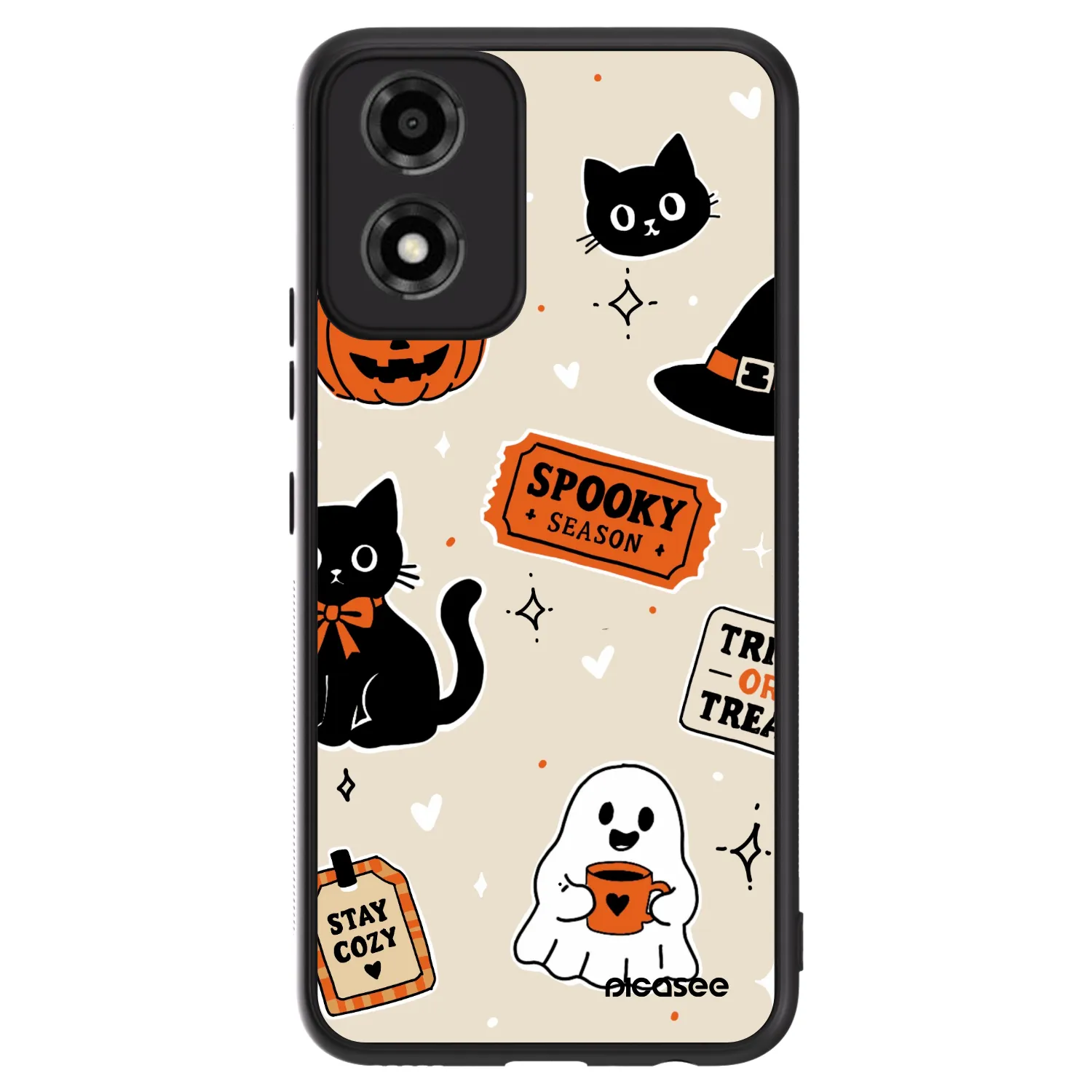 Picasee ULTIMATE CASE για Motorola Moto E14 - Halloween stickers