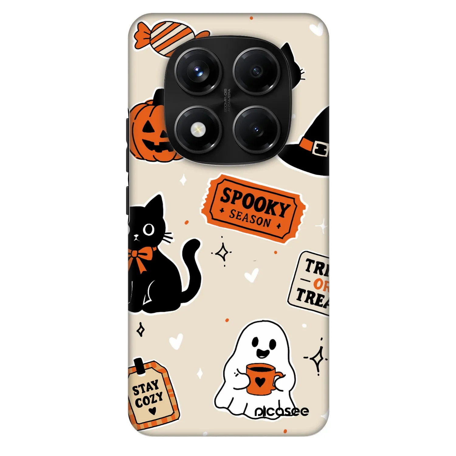 Picasee Fashion Case για Xiaomi Redmi Note 14 Pro+ 5G - Halloween stickers