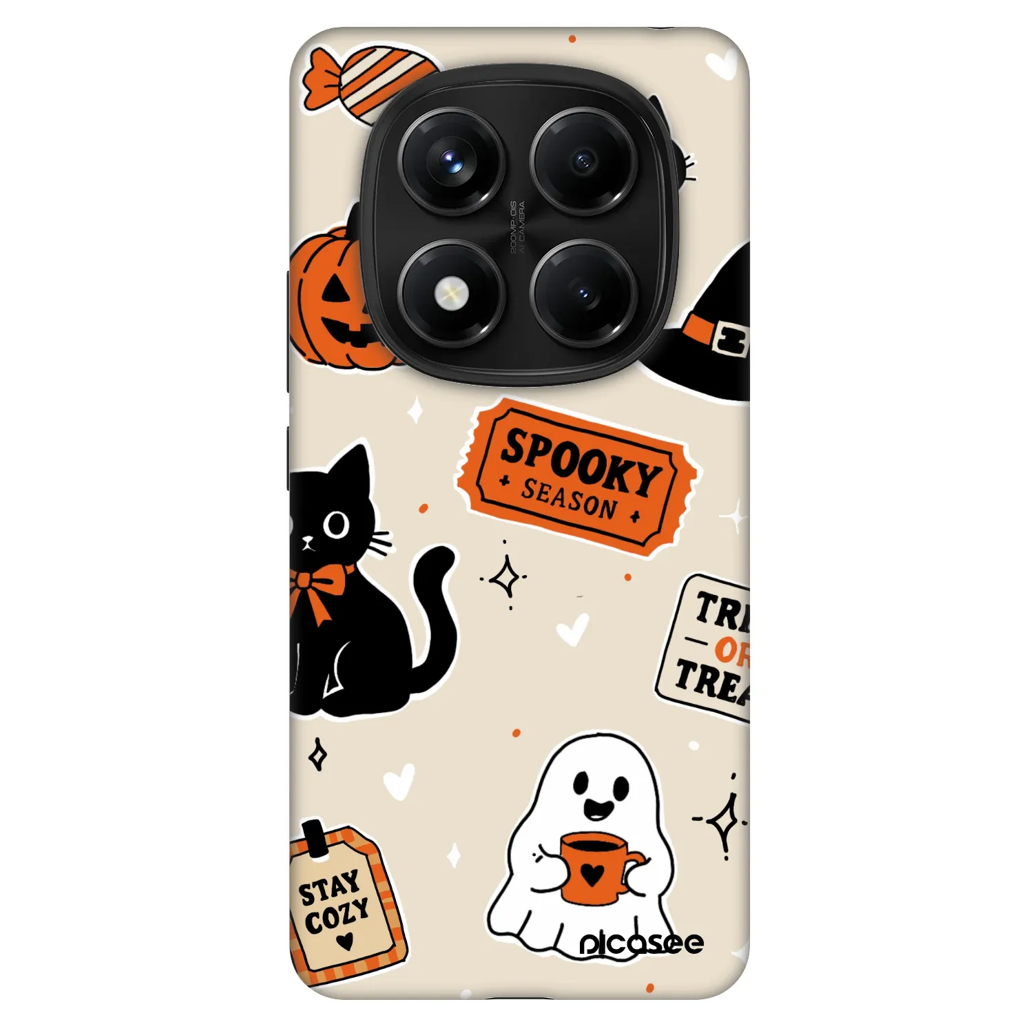 Picasee Fashion Case για Xiaomi Redmi Note 14 Pro 5G - Halloween stickers