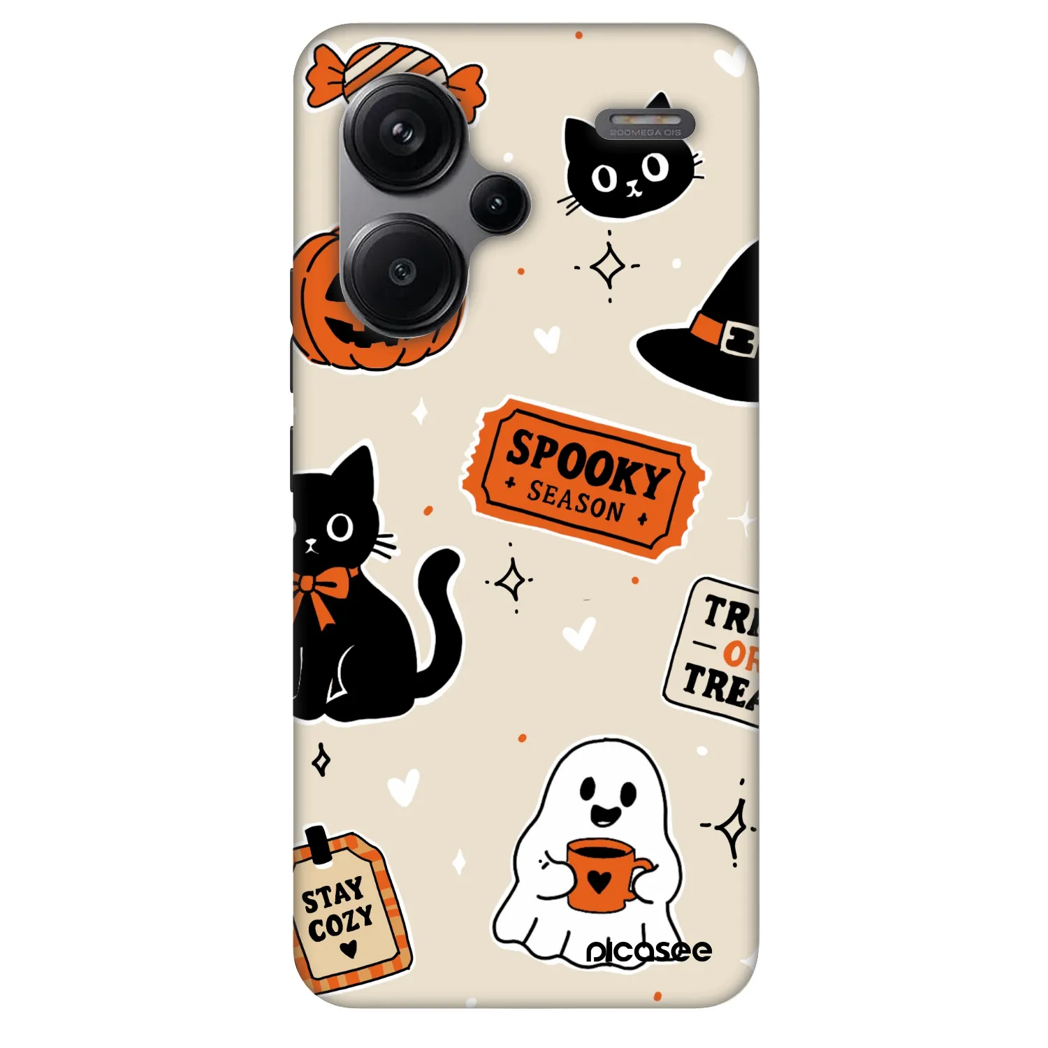 Picasee Fashion Case για Xiaomi Redmi Note 13 Pro+ 5G - Halloween stickers