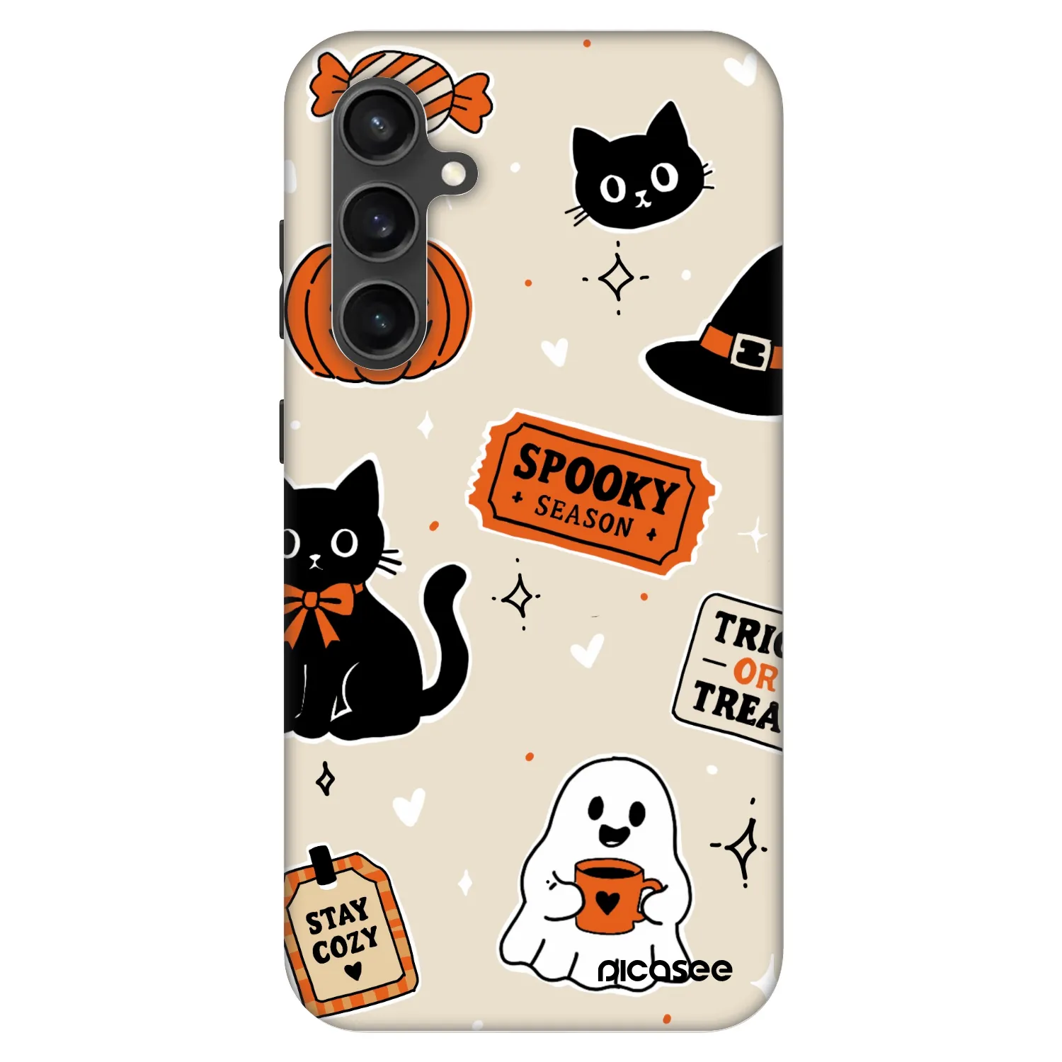 Picasee Fashion Case για Samsung Galaxy S23 FE S711B - Halloween stickers