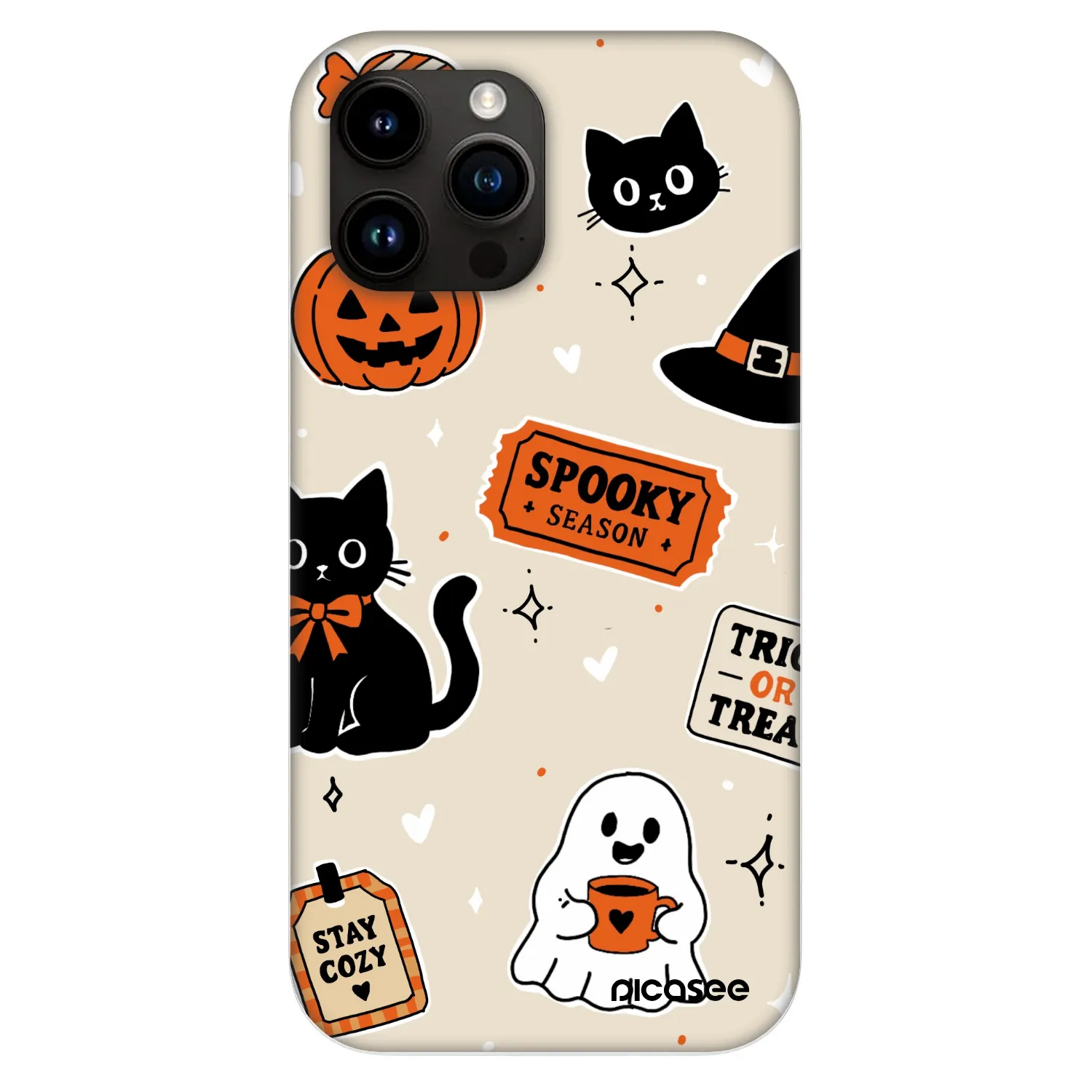 Picasee Fashion Case MagSafe για Apple iPhone 13 Pro Max - Halloween stickers
