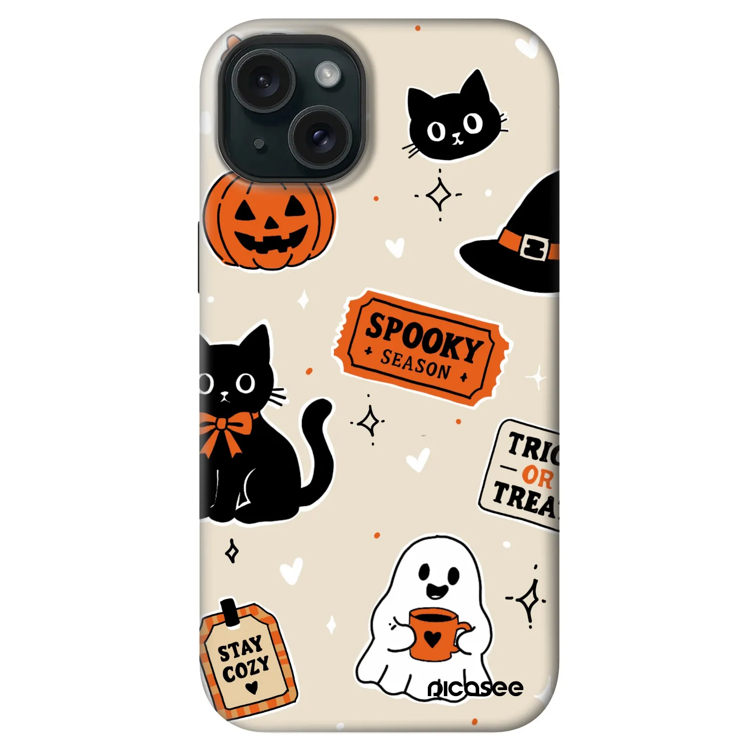 Picasee Fashion Case MagSafe για Apple iPhone 14 Plus - Halloween stickers