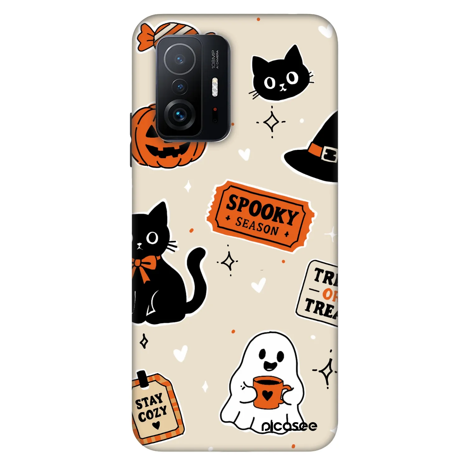 Picasee Fashion Case για Xiaomi 11T - Halloween stickers