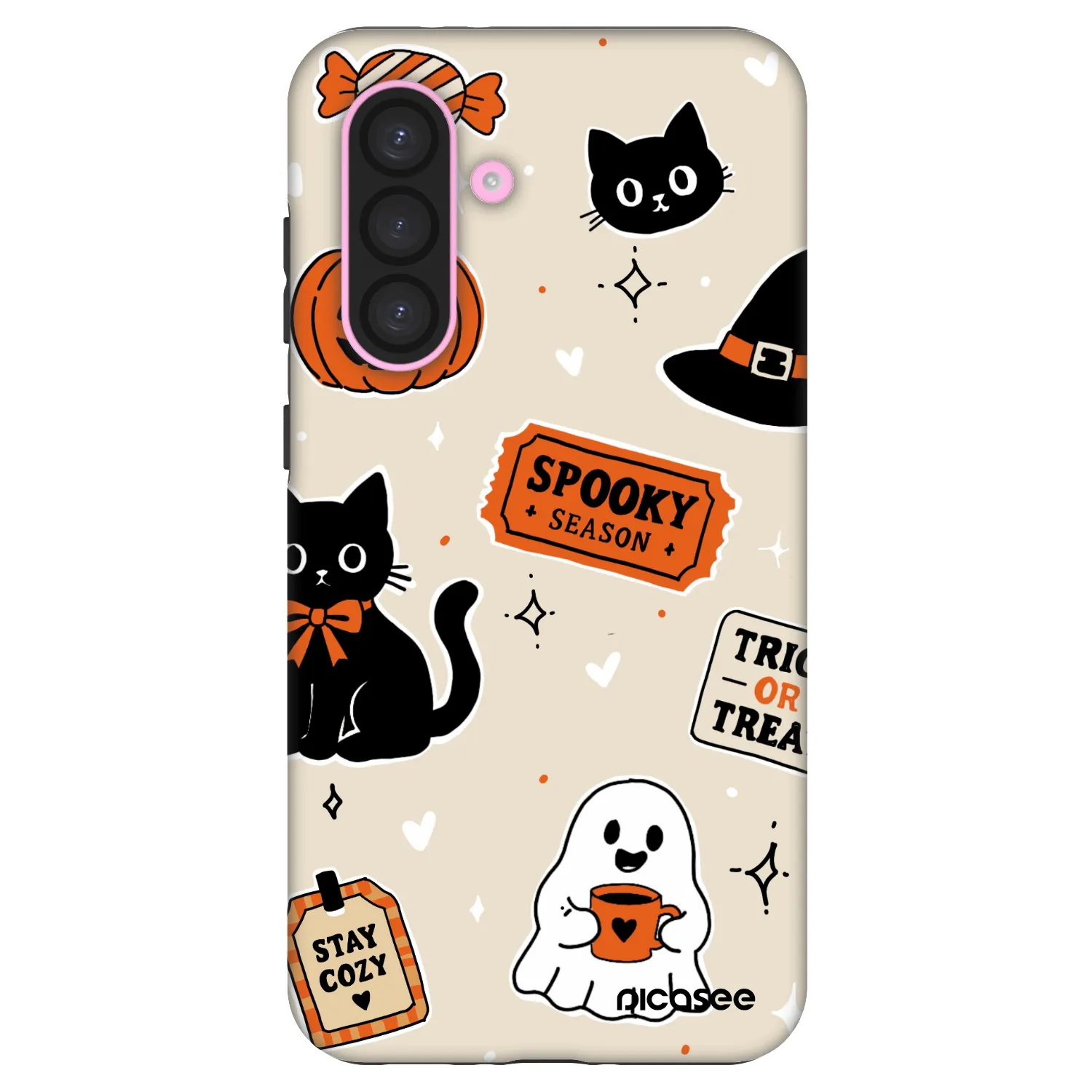 Picasee Fashion Case για Samsung Galaxy A56 5G A566B - Halloween stickers