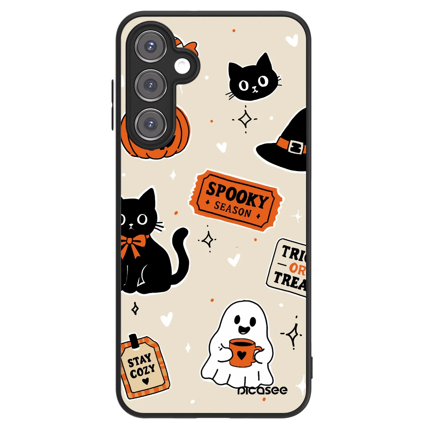 Picasee ULTIMATE CASE για Samsung Galaxy A16 4G - Halloween stickers