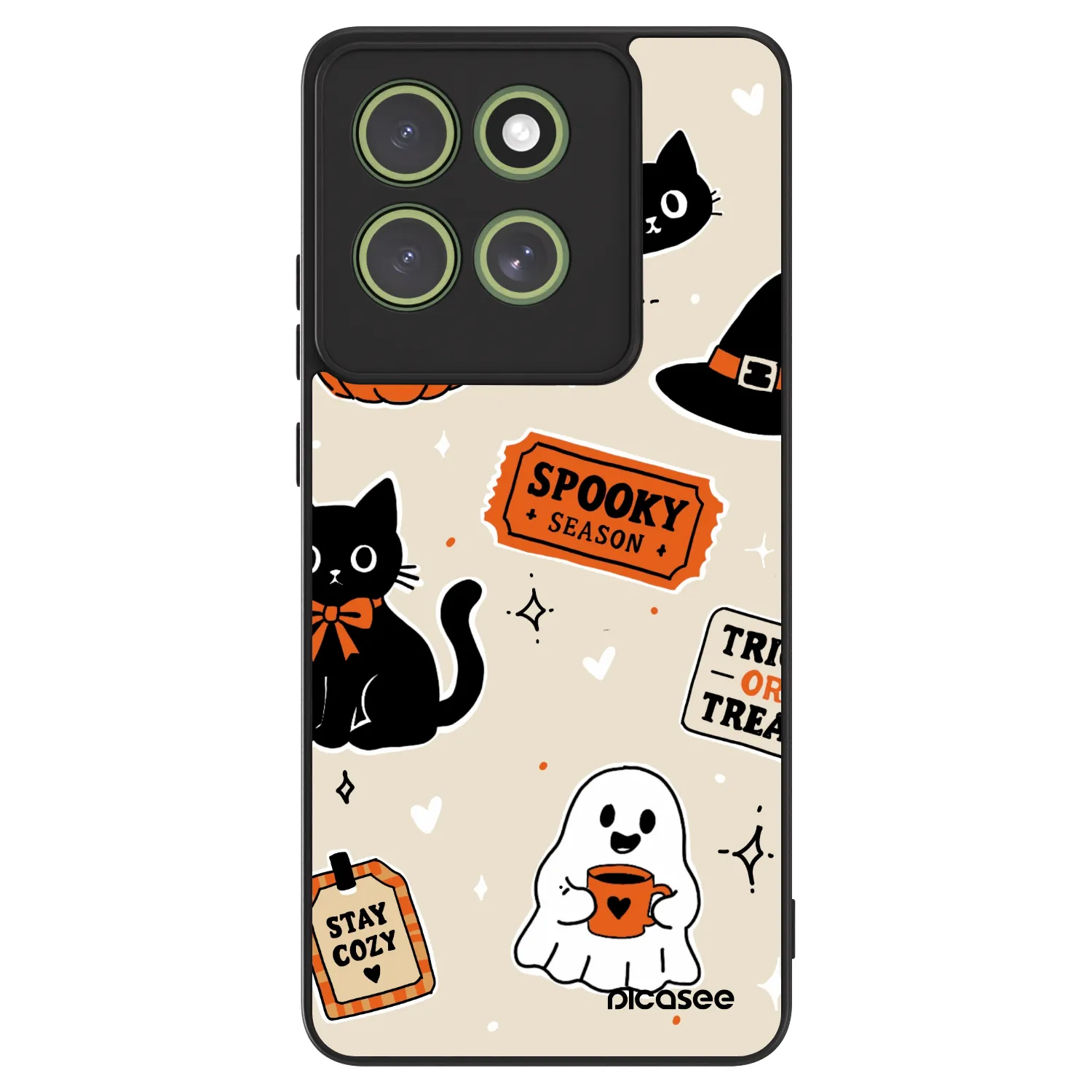 Picasee ULTIMATE CASE για Motorola Moto G86 Power 5G - Halloween stickers