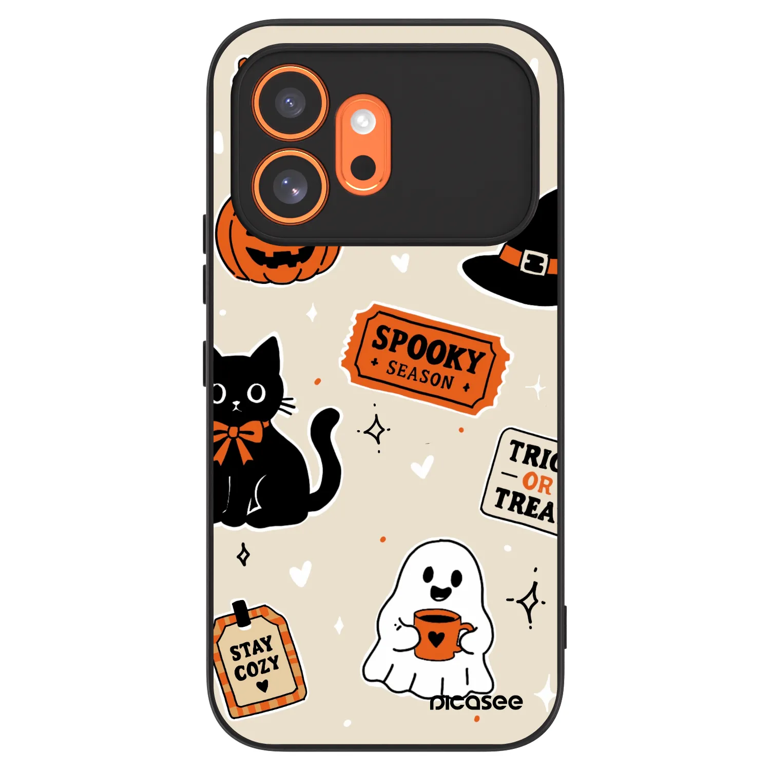 Picasee ULTIMATE CASE για Honor 600 - Halloween stickers