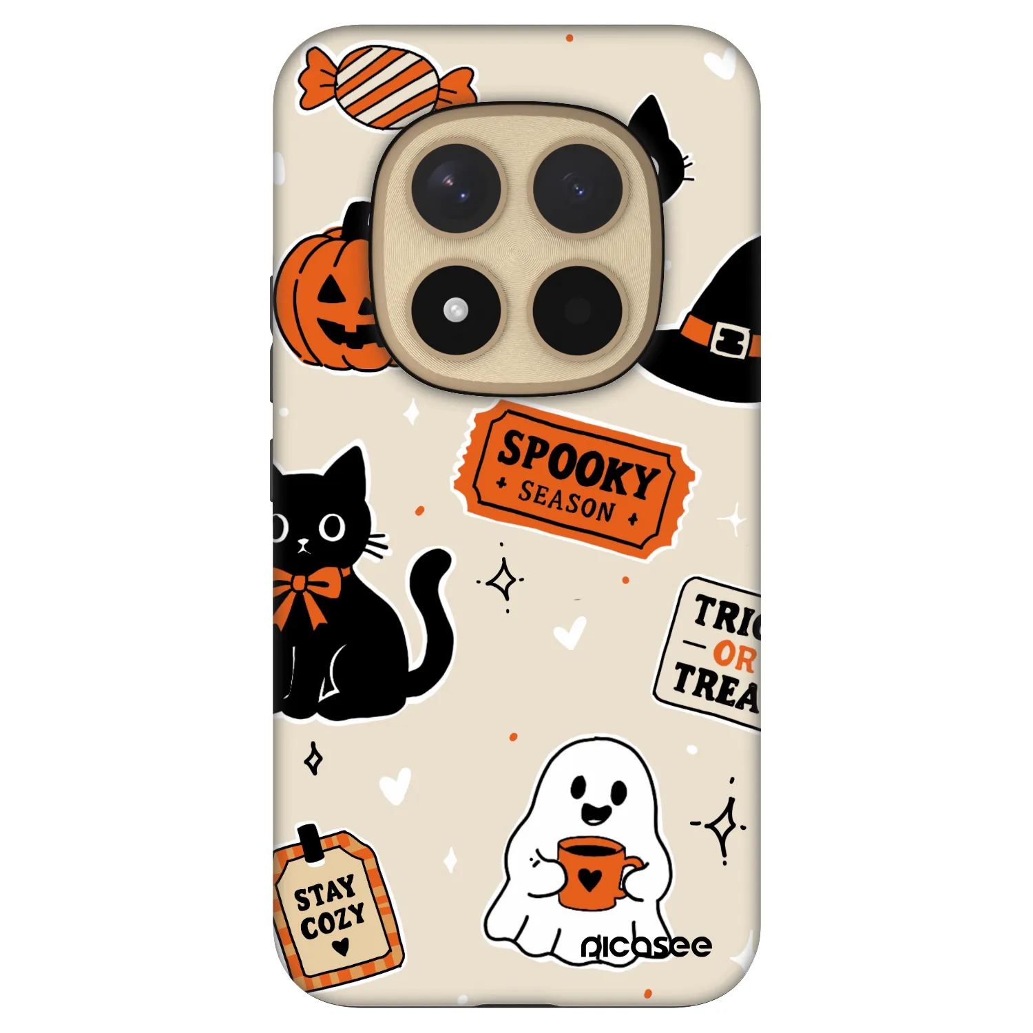 Picasee Fashion Case για Xiaomi Redmi Note 15 Pro+ - Halloween stickers