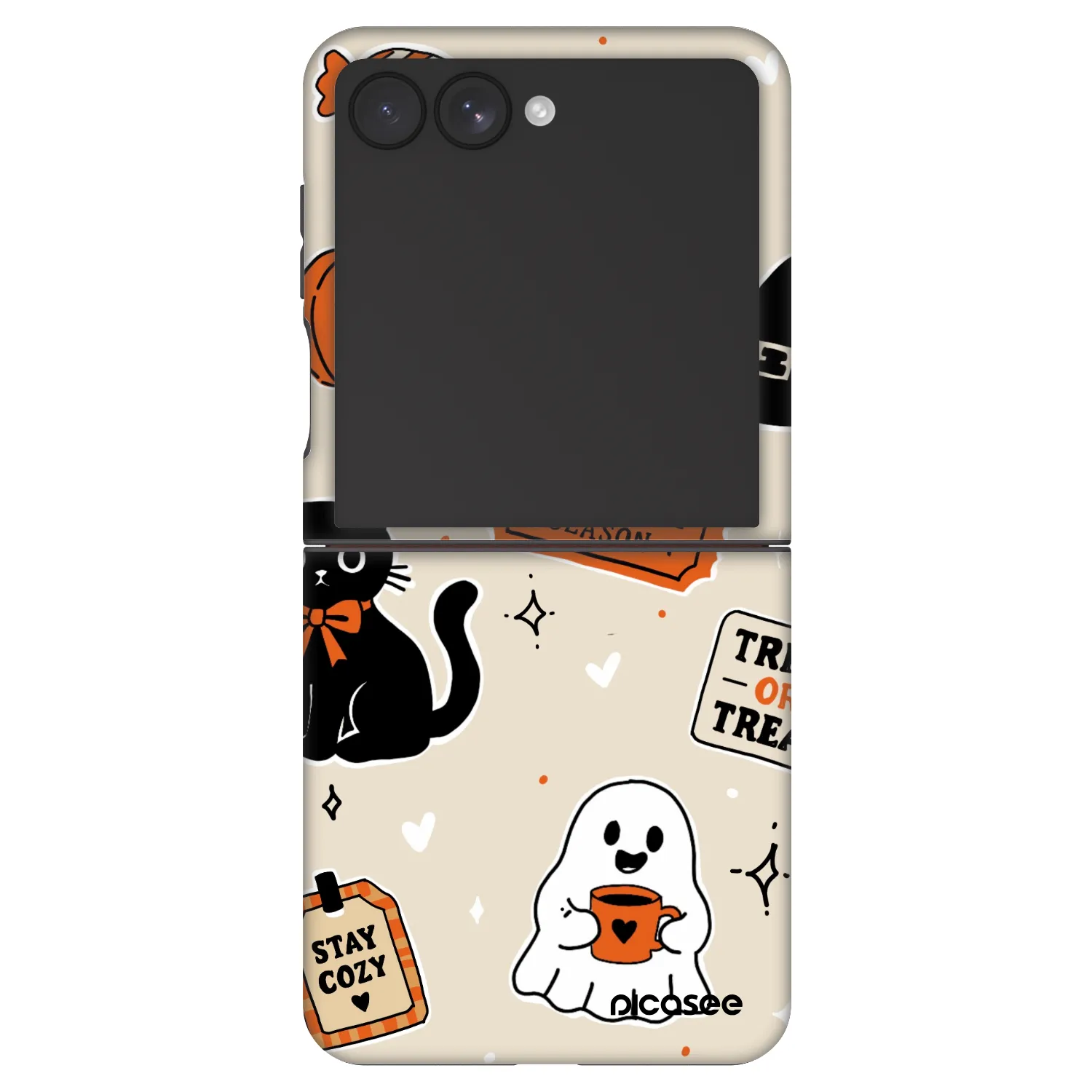 Picasee Fashion Case για Samsung Galaxy Z Flip7 5G - Halloween stickers