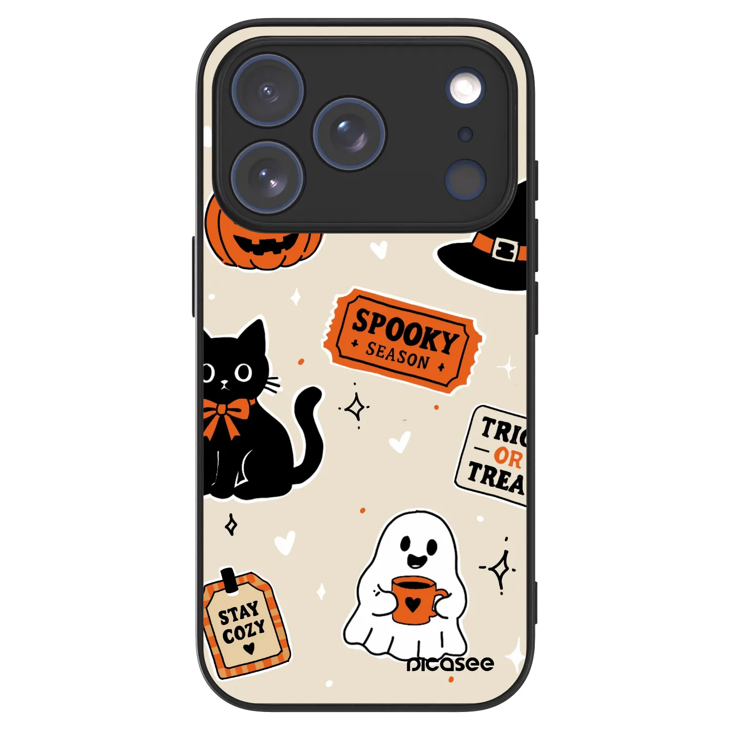 Picasee ULTIMATE CASE για Apple iPhone 18 Pro - Halloween stickers