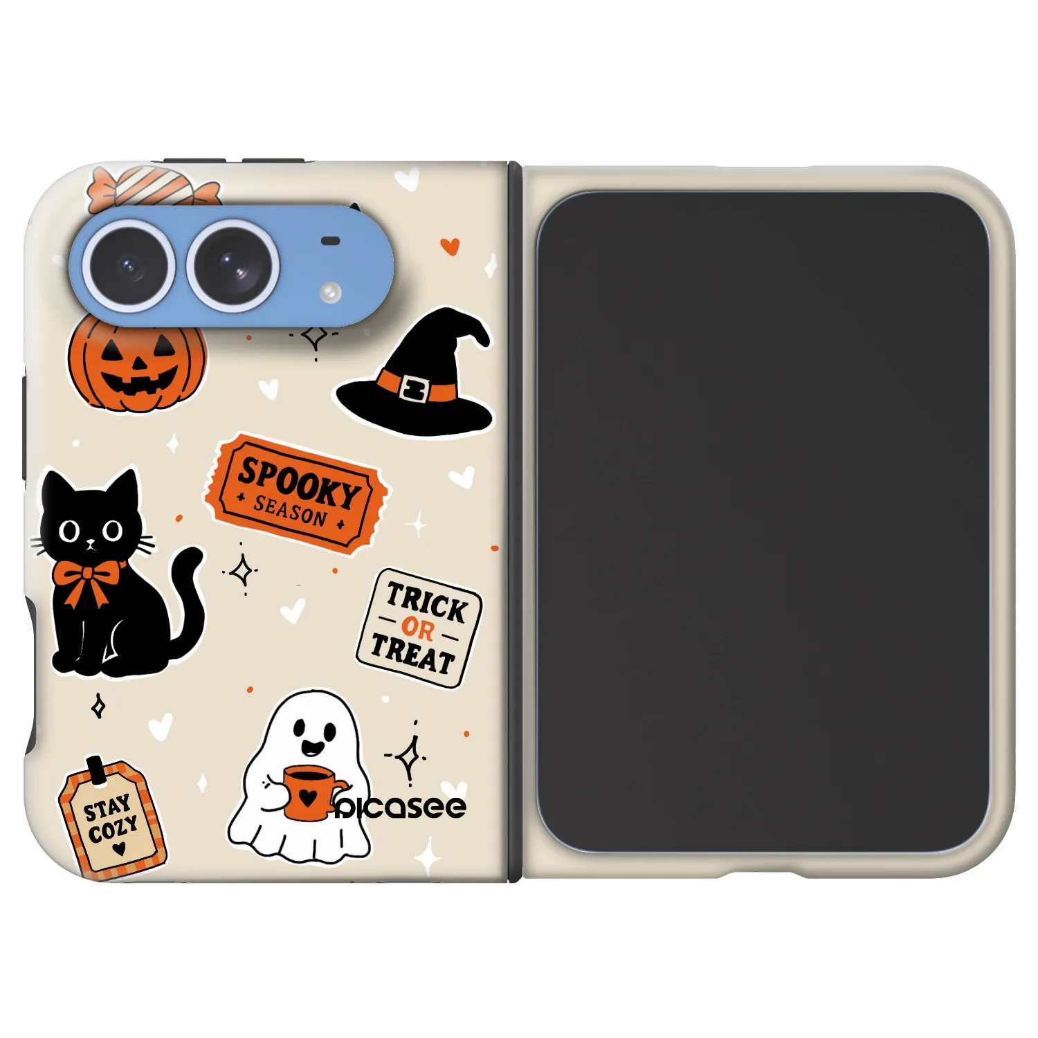 Picasee Fashion Case MagSafe για Apple iPhone Duo - Halloween stickers